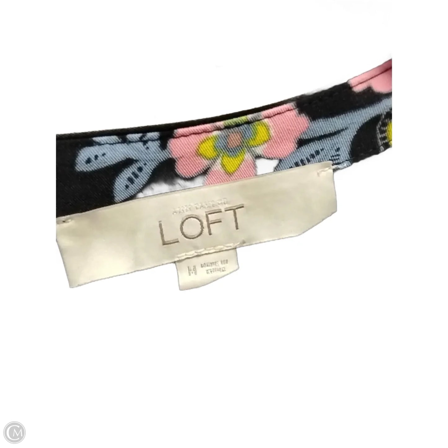 Dress Casual Short By Loft In Floral Print, Size: M