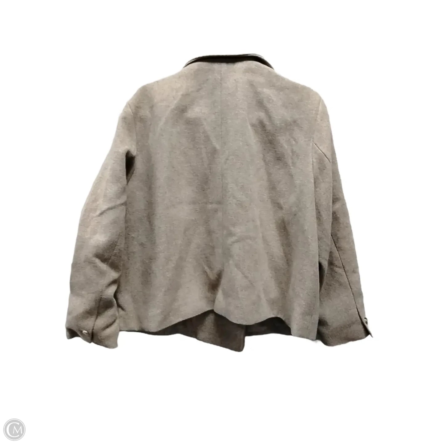 Coat Peacoat By Divided In Brown, Size: Xl