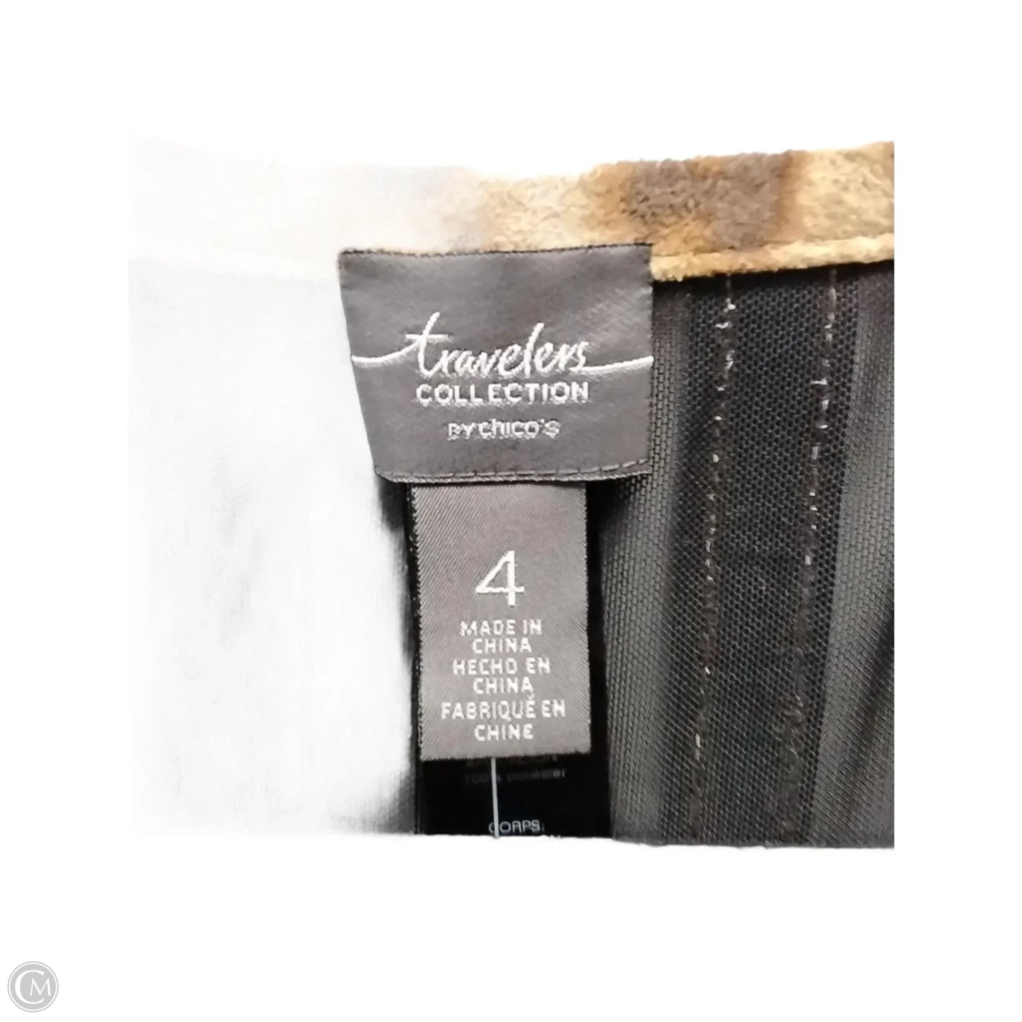 Shawl By Chicos In Animal Print, Size: Xl