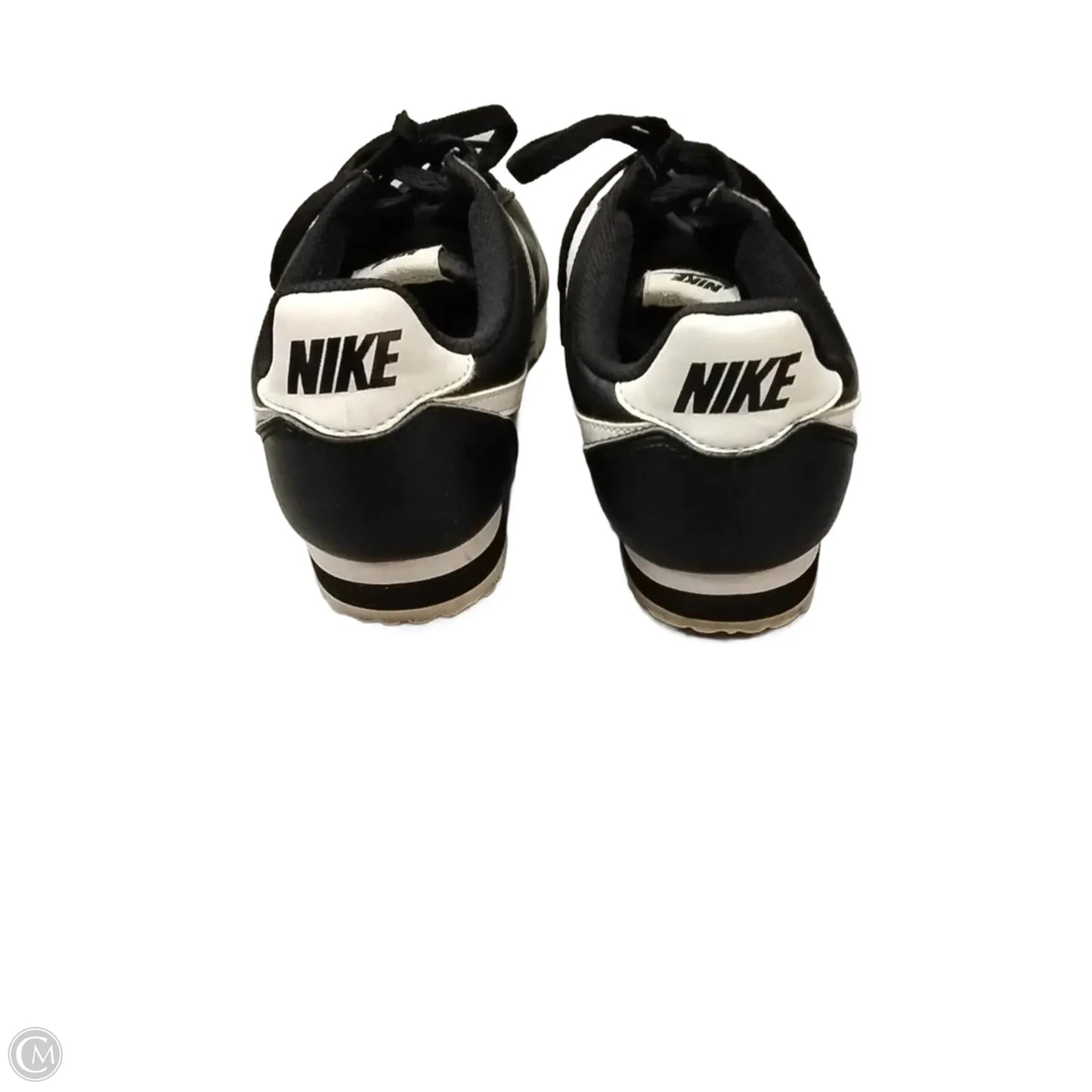 Shoes Athletic By Nike In Black & White, Size: 8