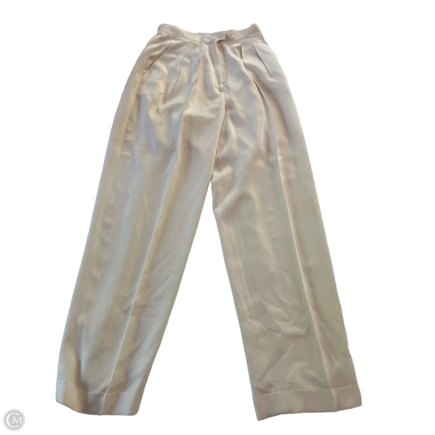 Pants Wide Leg By Rena Rowan In Ivory, Size: 6p