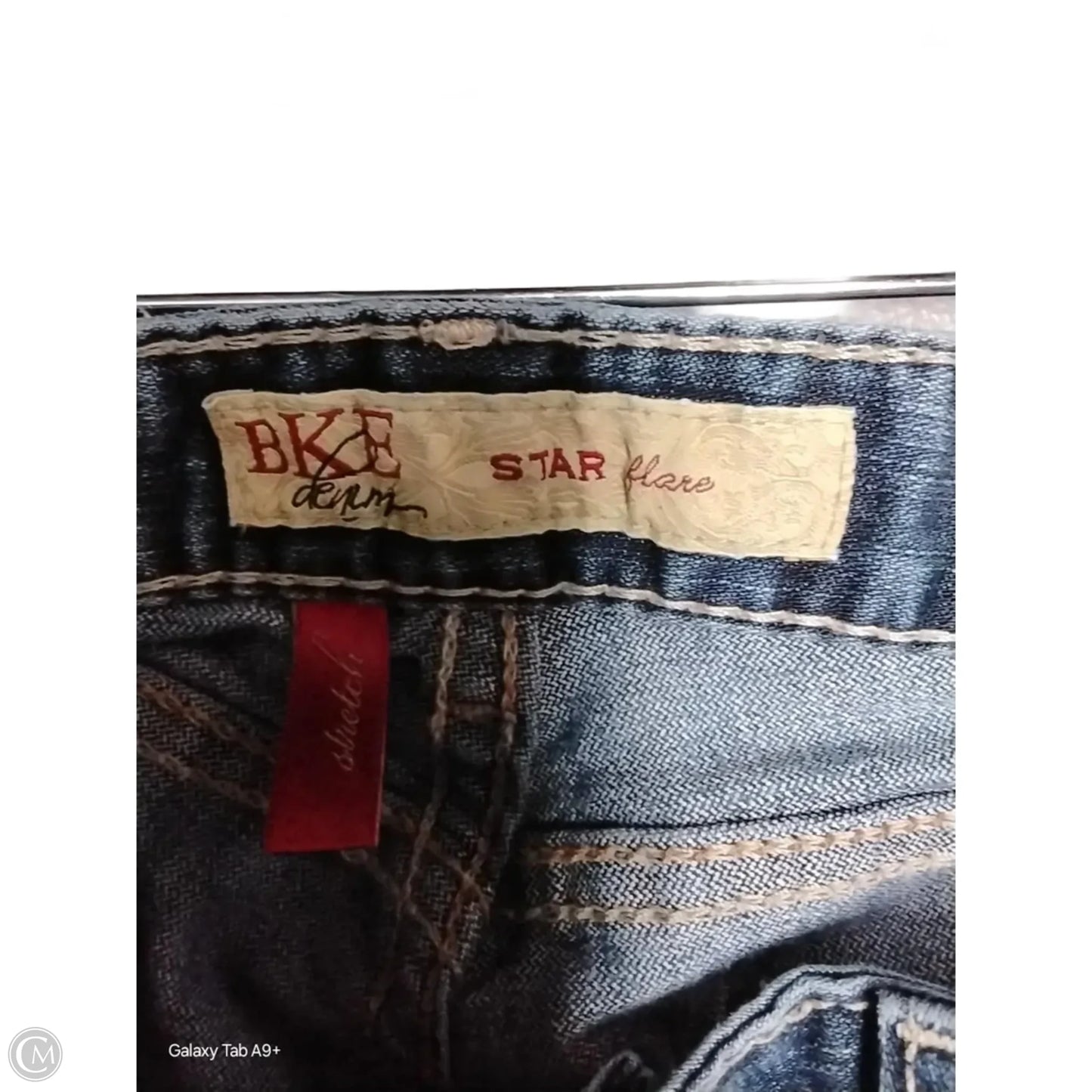 Jeans Flared By Bke In Blue, Size: 6