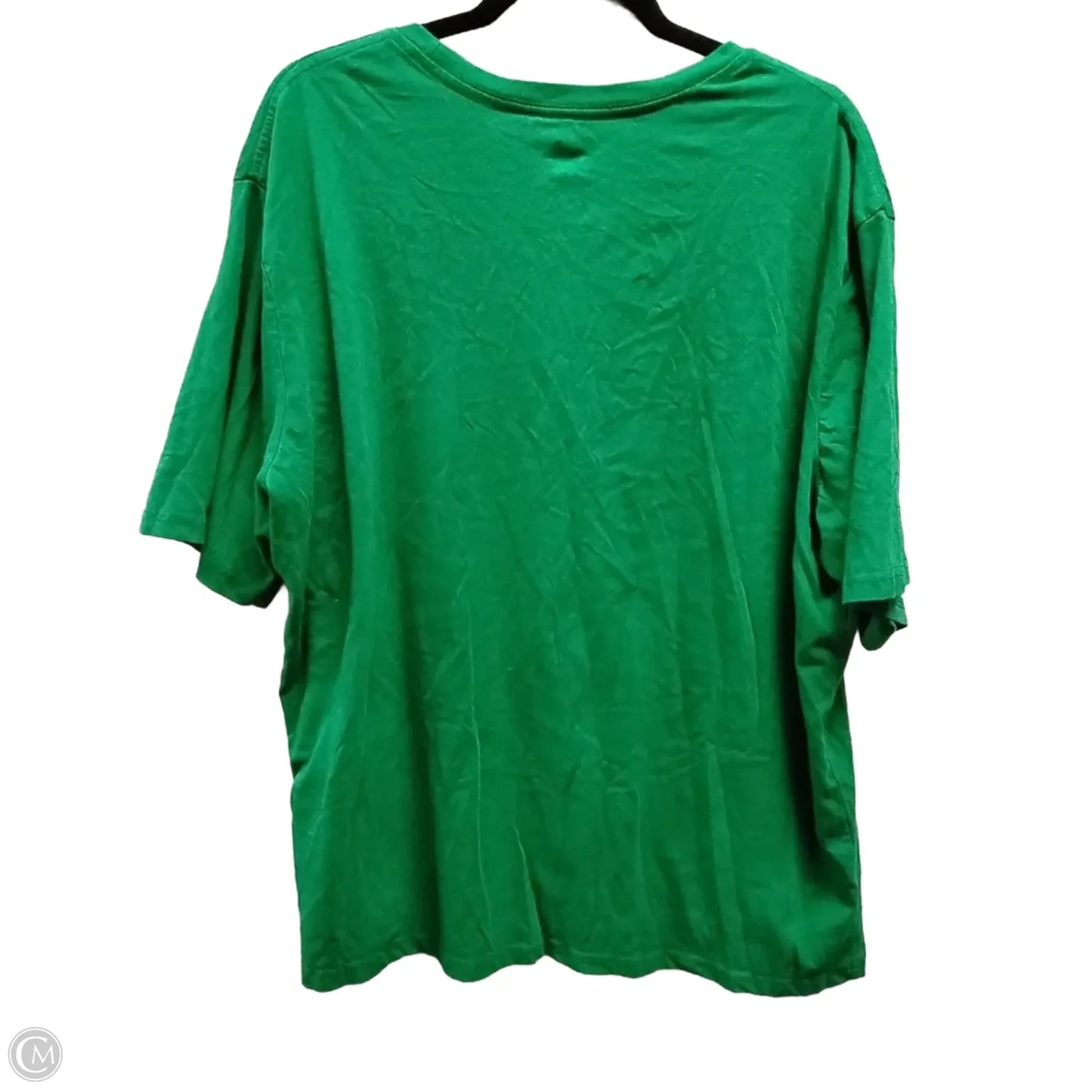 Top Short Sleeve By Clothes Mentor In Green, Size: 2x
