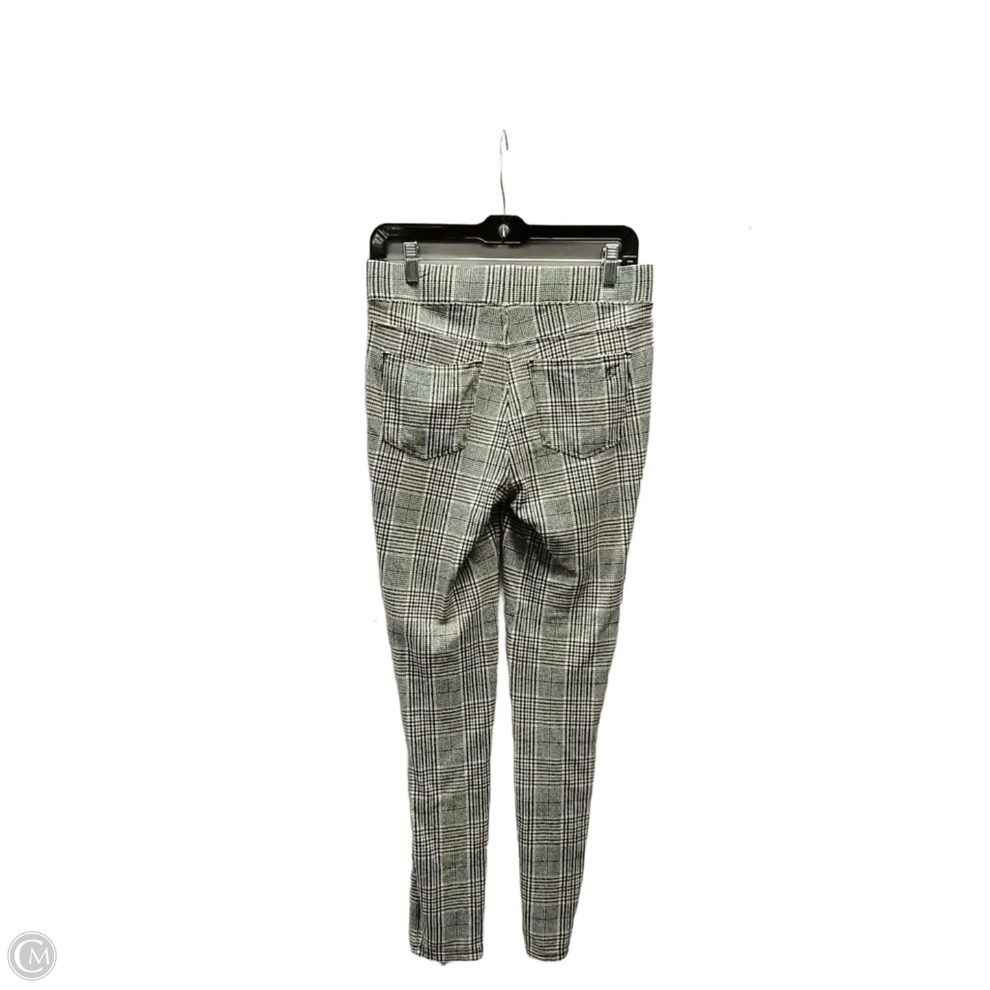 Pants Leggings By Seven 7 In Checkered Pattern, Size: M