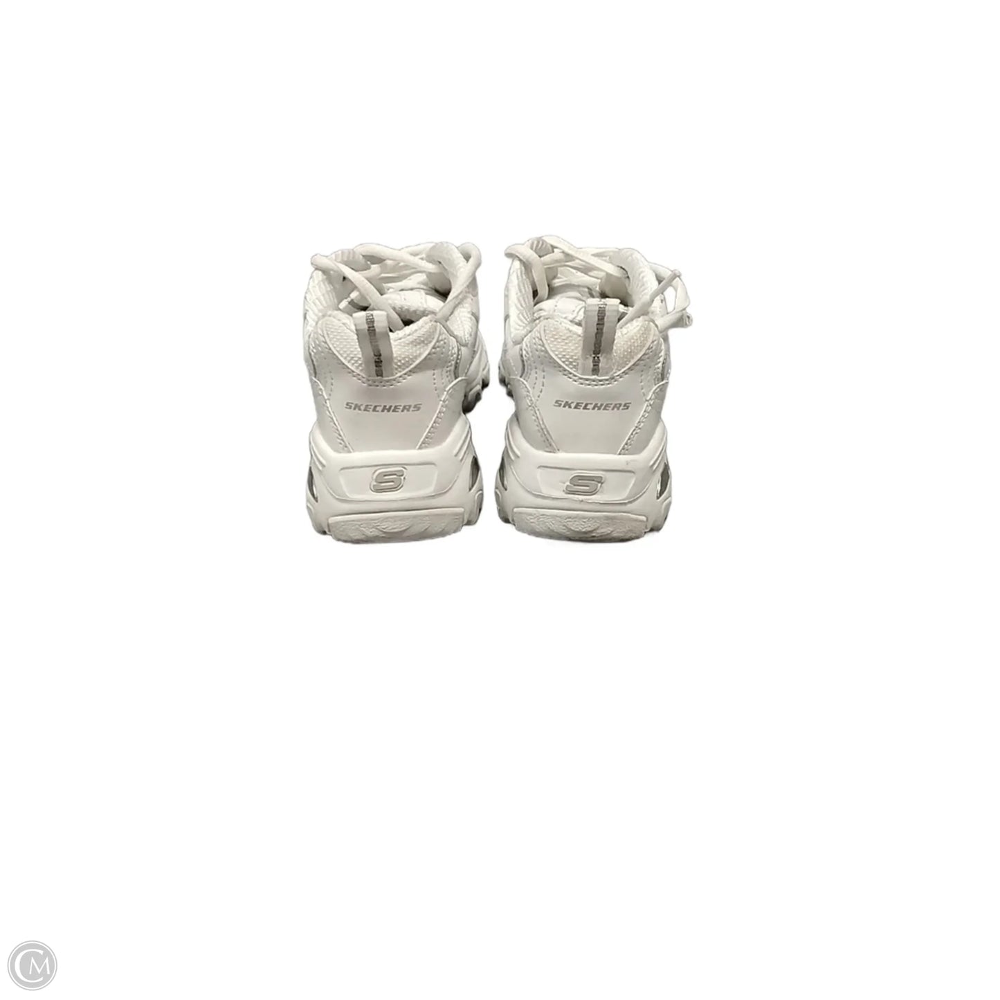 Shoes Athletic By Skechers In White, Size: 5