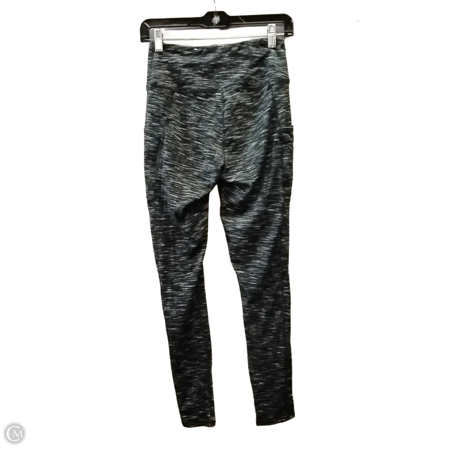 Athletic Leggings By Maurices In Grey & White, Size: Xs