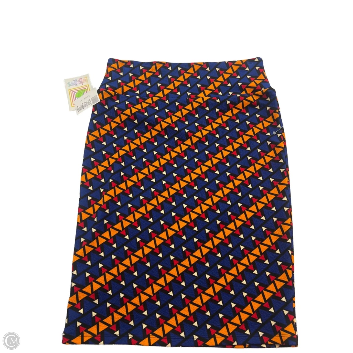 Skirt Midi By Lularoe In Geometric Pattern, Size: M
