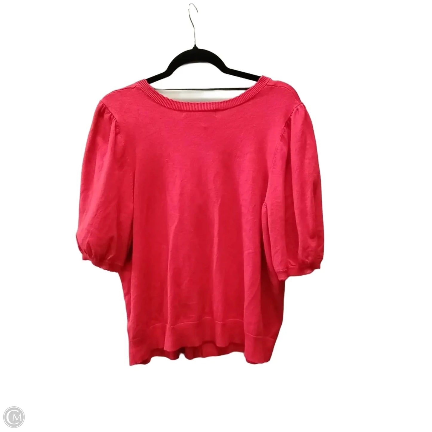 Sweater Short Sleeve By Torrid In Red, Size: 1x