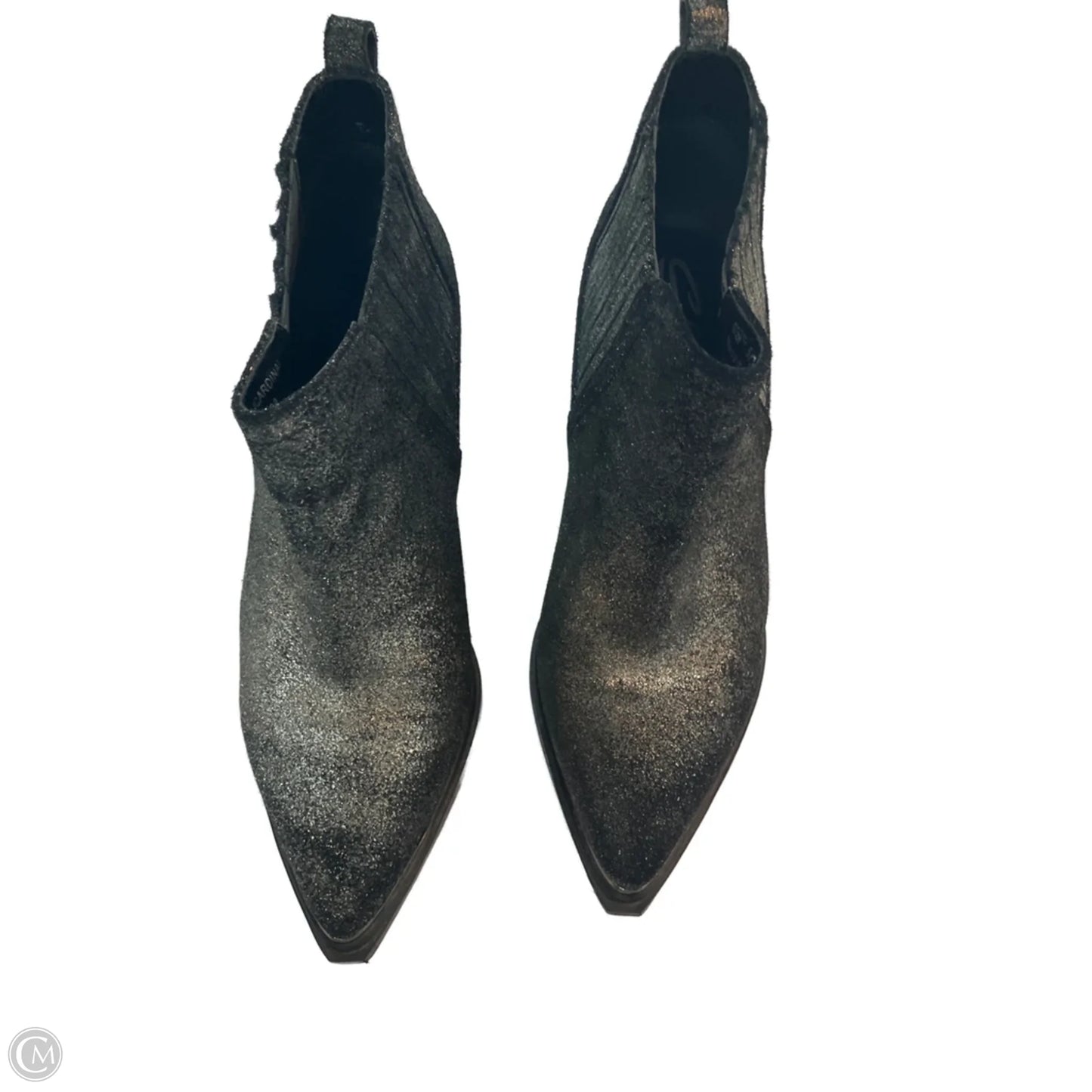 Boots Ankle Flats By Clothes Mentor In Grey, Size: 7.5