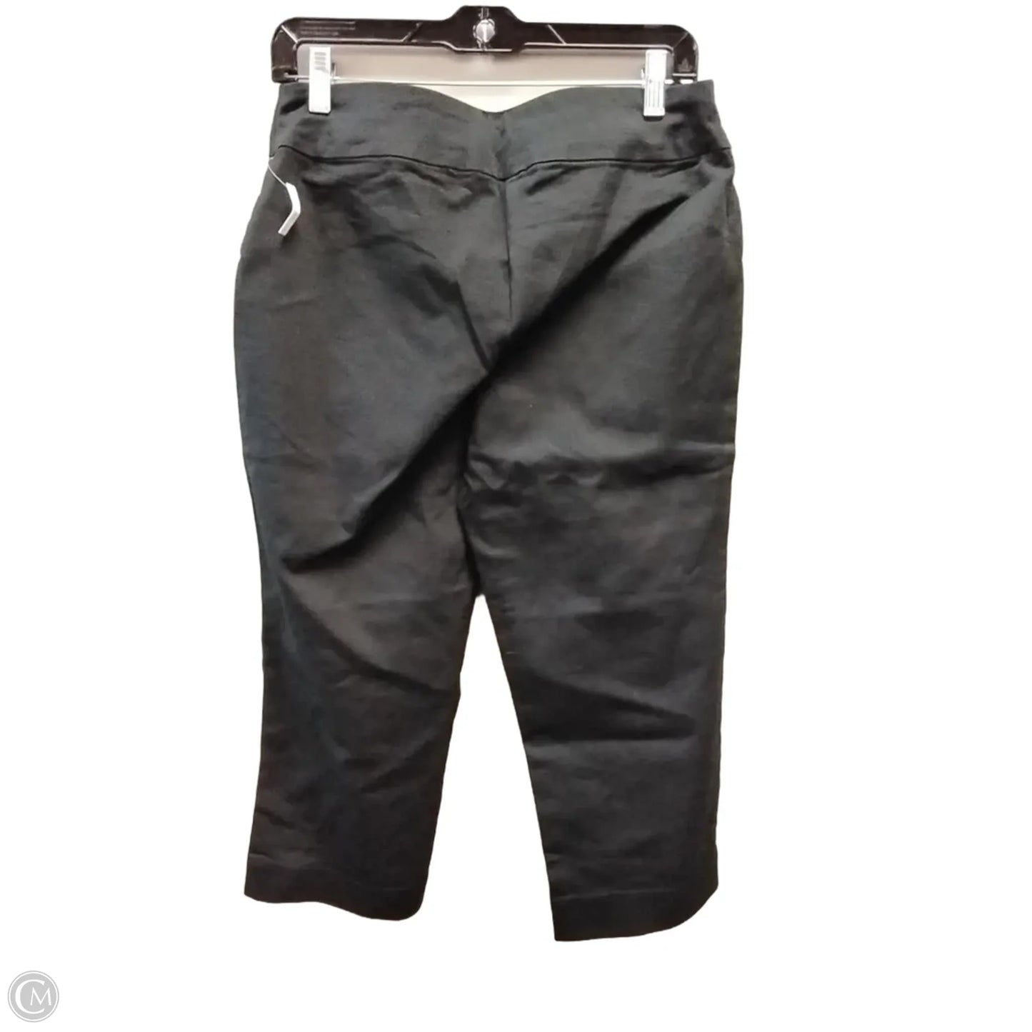 Capris By Croft And Barrow In Black, Size: 6