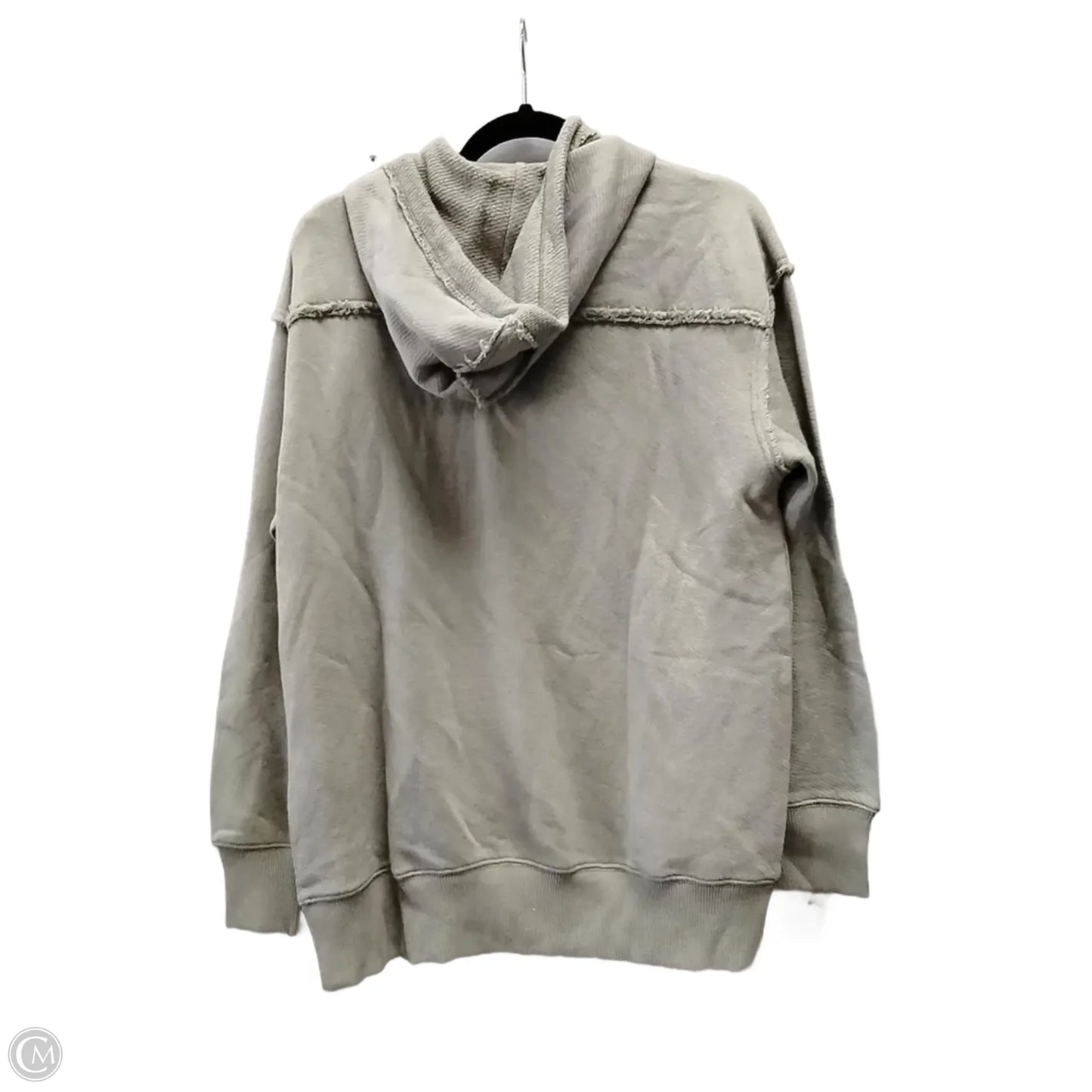 Sweatshirt Hoodie By Clothes Mentor In Green, Size: Xs