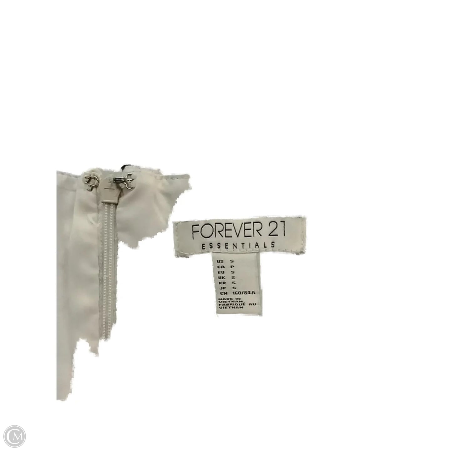 Top Sleeveless By Forever 21 In Floral Print, Size: S