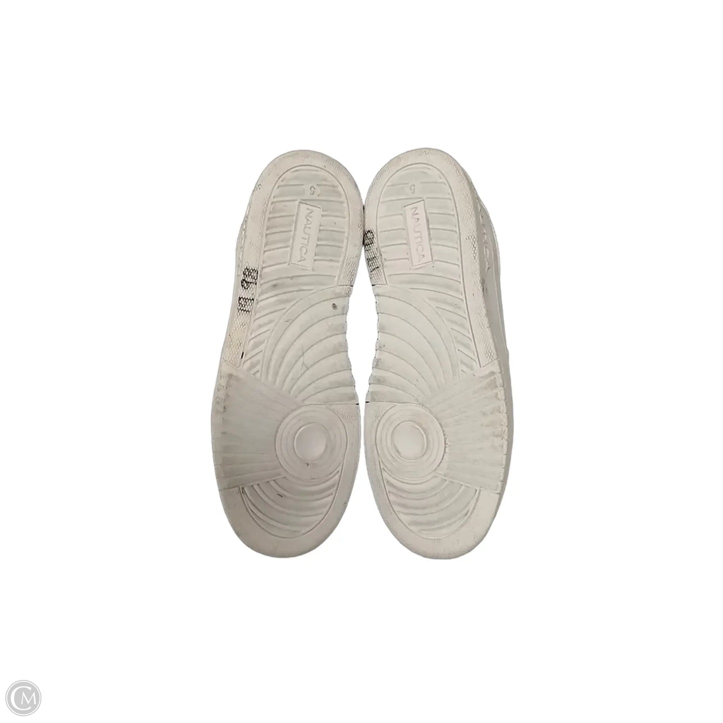 Shoes Sneakers By Nautica In White, Size: 5
