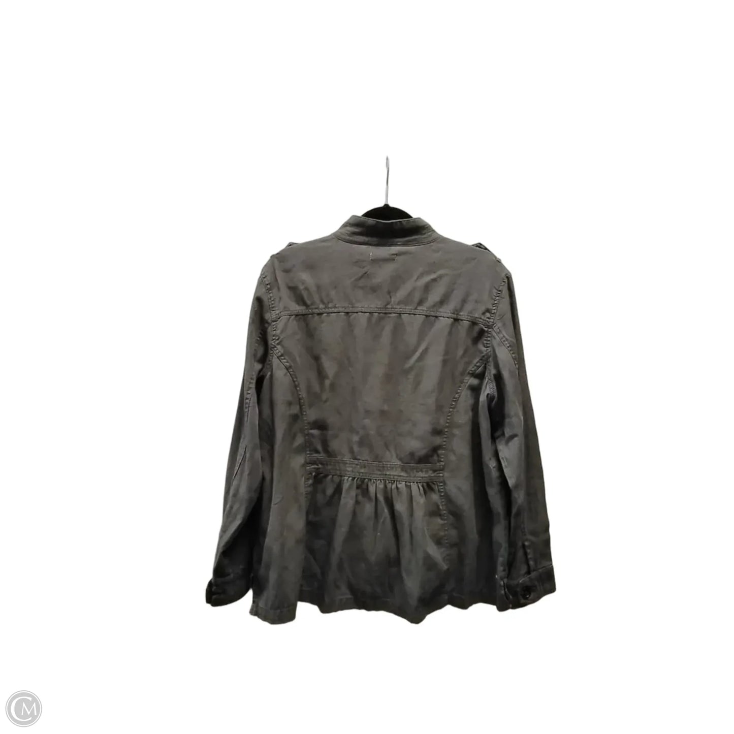 Jacket Denim By Maurices In Grey Denim, Size: Xxl