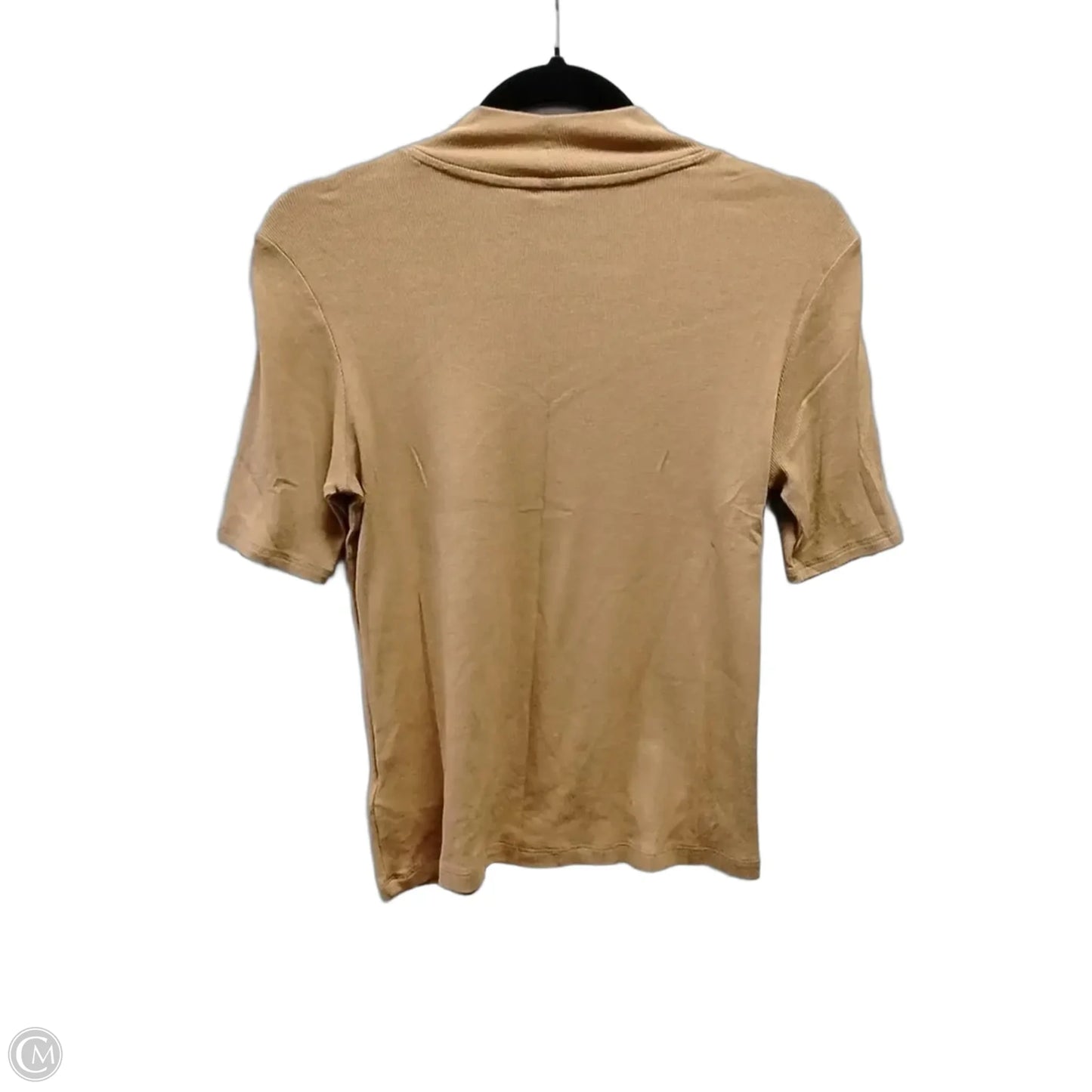 Top Short Sleeve By Joie In Brown, Size: M