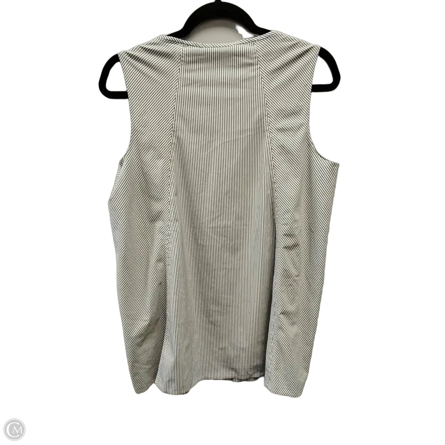 Athletic Tank Top By Athleta In Striped Pattern, Size: M