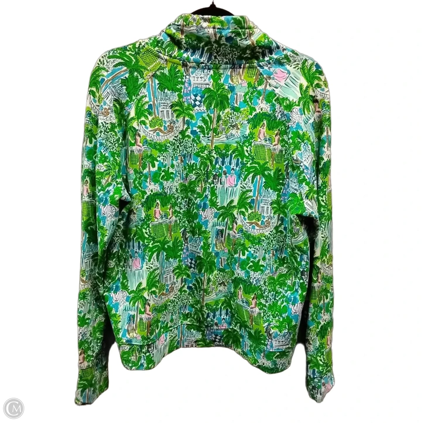 Sweatshirt Designer By Lilly Pulitzer In Green, Size: M