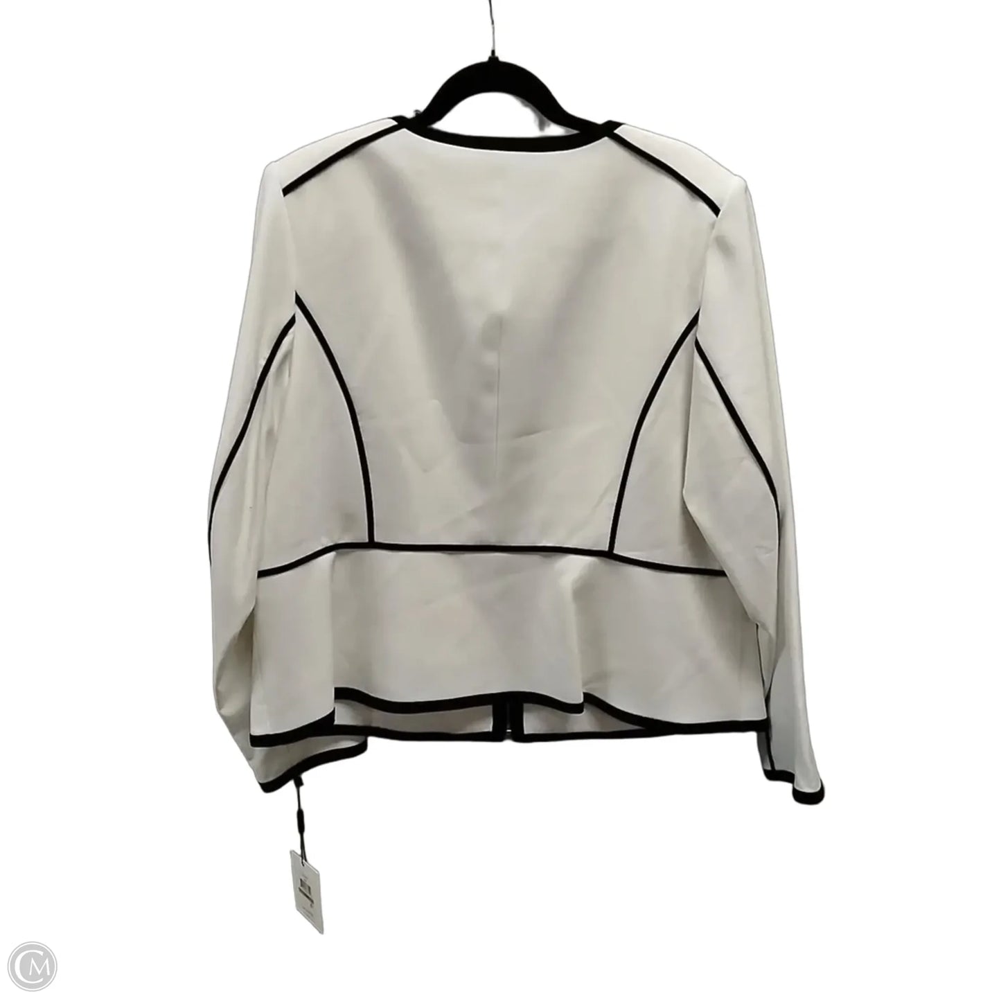 Blazer By Calvin Klein In White, Size: 16