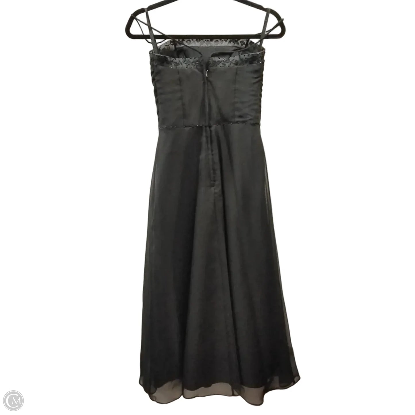 Dress Party Long By Mori Lee In Black, Size: 4