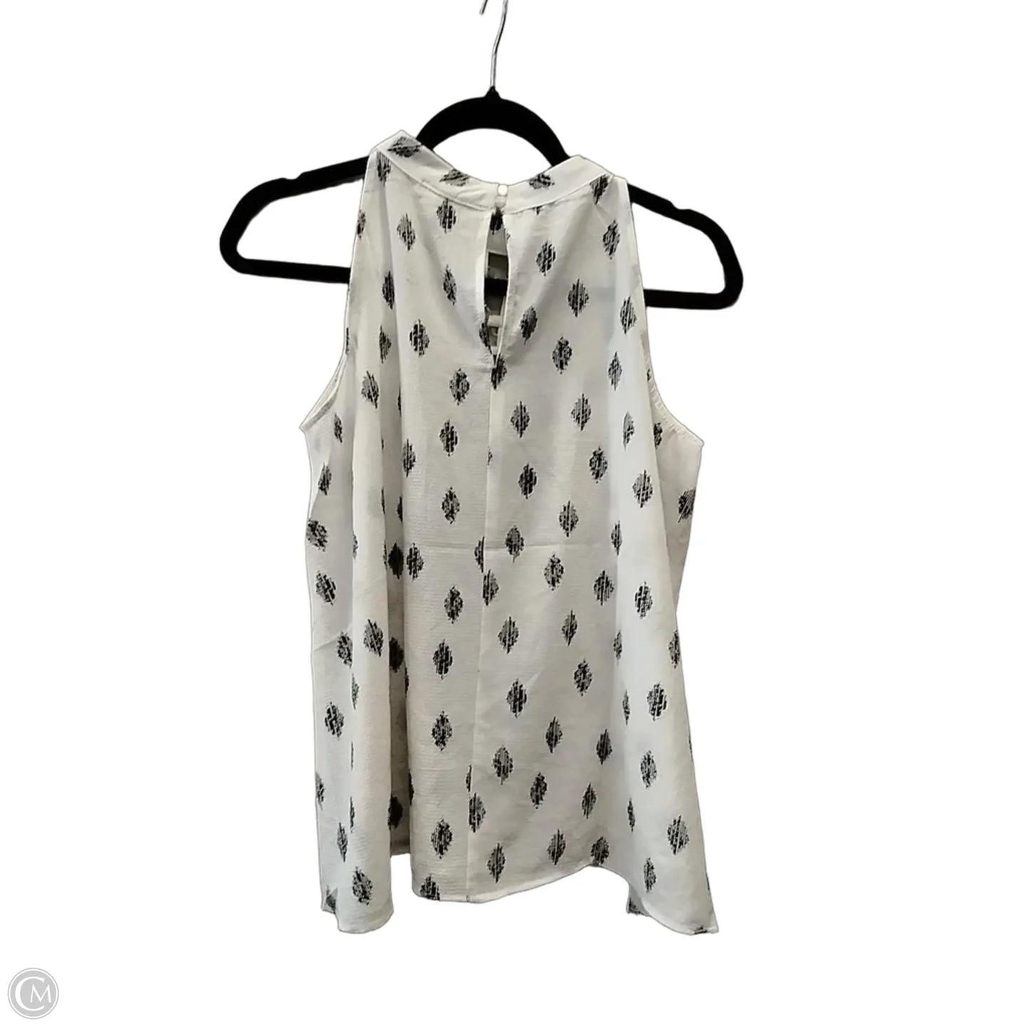 Blouse Sleeveless By Misia In White, Size: S