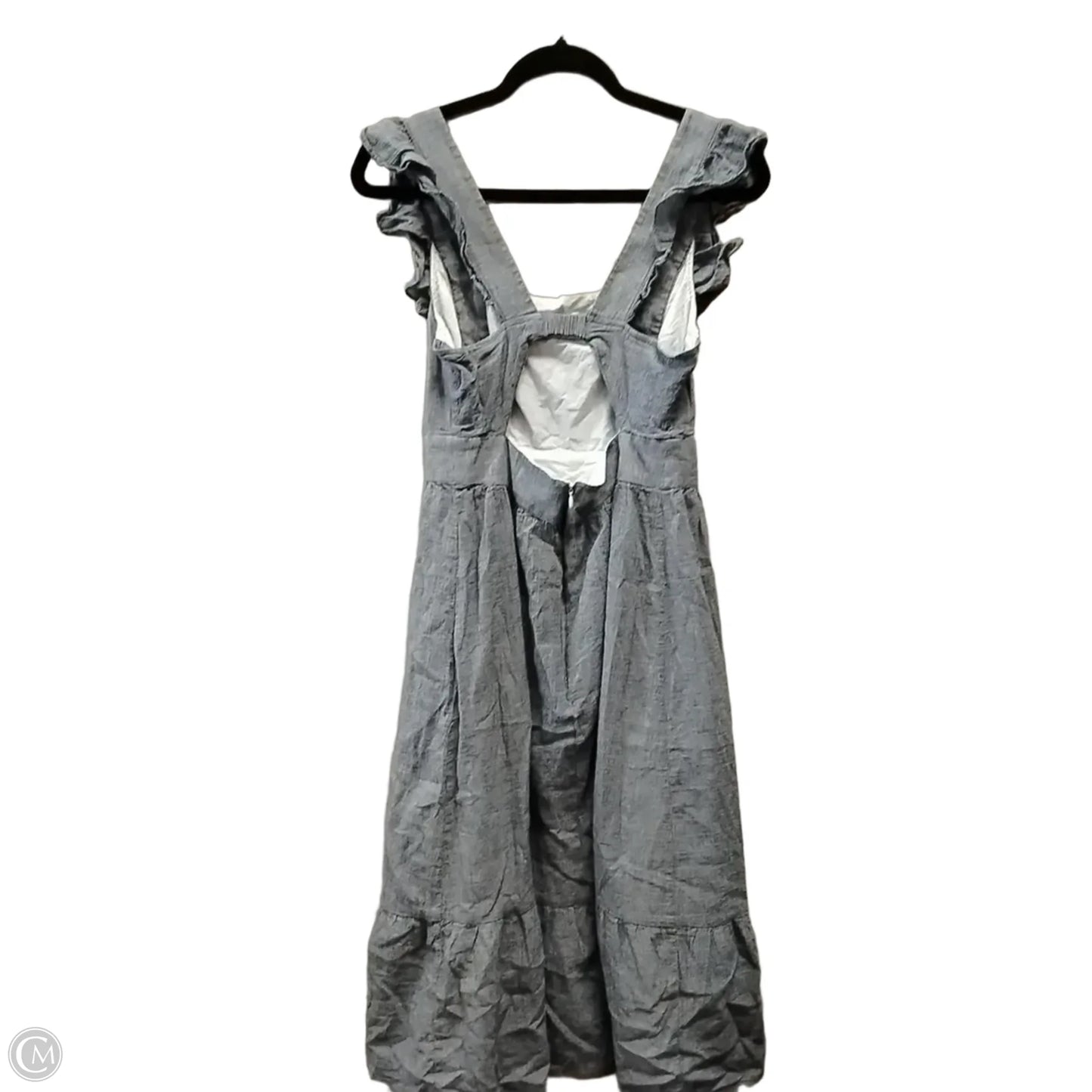 Dress Casual Midi By Loft In Blue, Size: 2