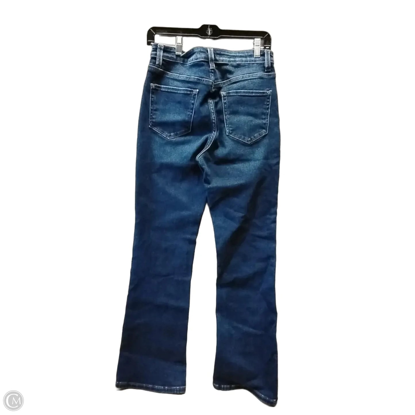 Jeans Flared By Vervet In Blue Denim, Size: 28