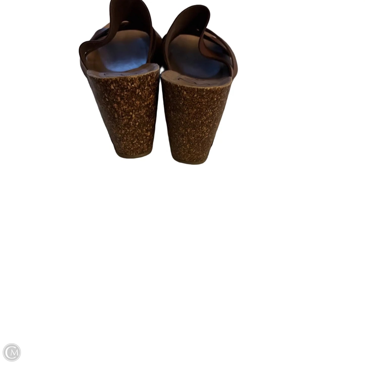 Shoes Heels Wedge By Blowfish In Brown, Size: 8