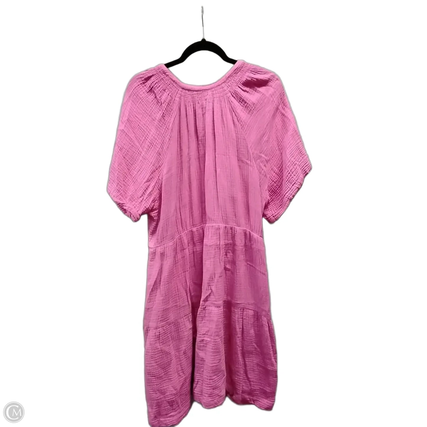 Dress Casual Midi By Gap In Pink, Size: Xl