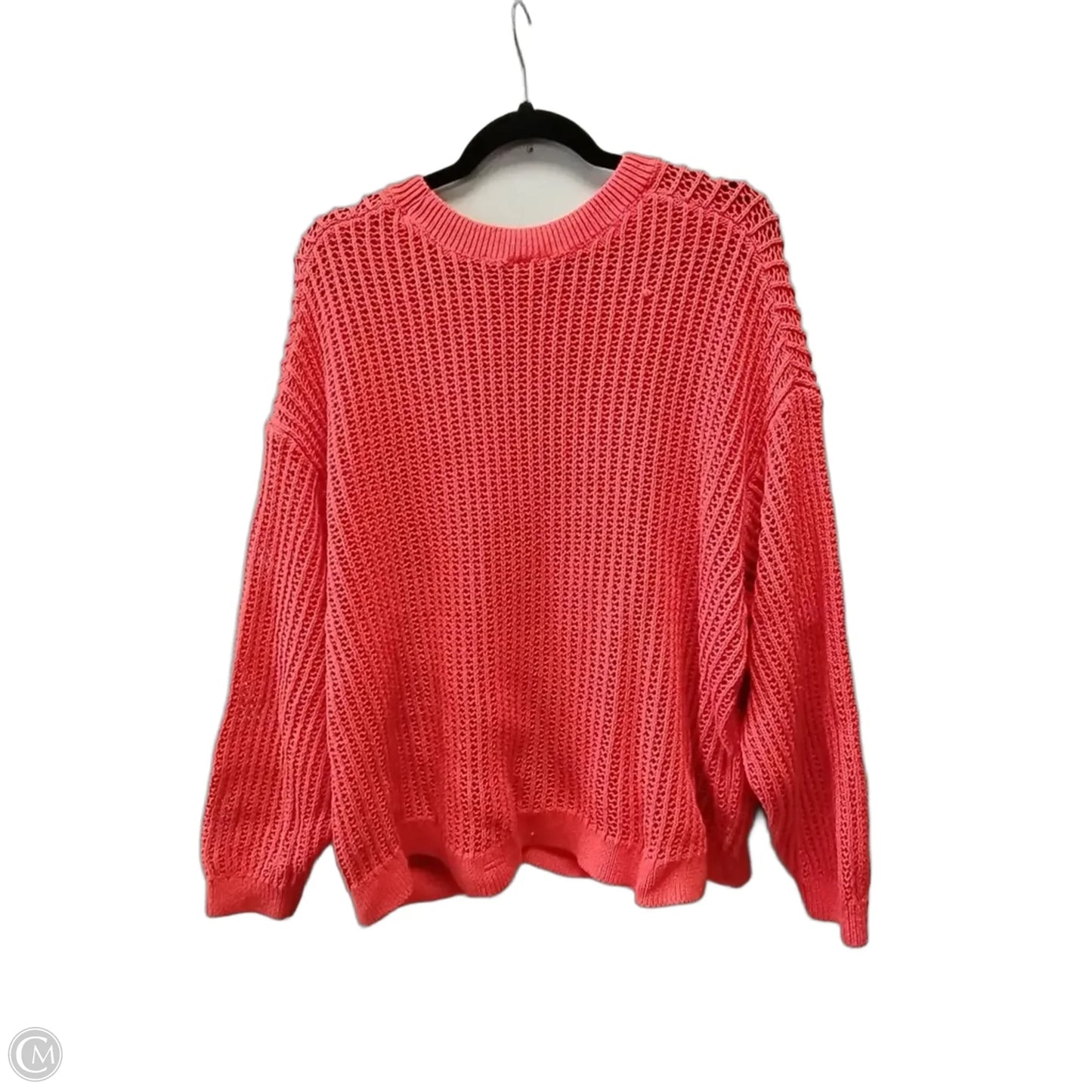 Sweater By Old Navy In Orange, Size: 3x