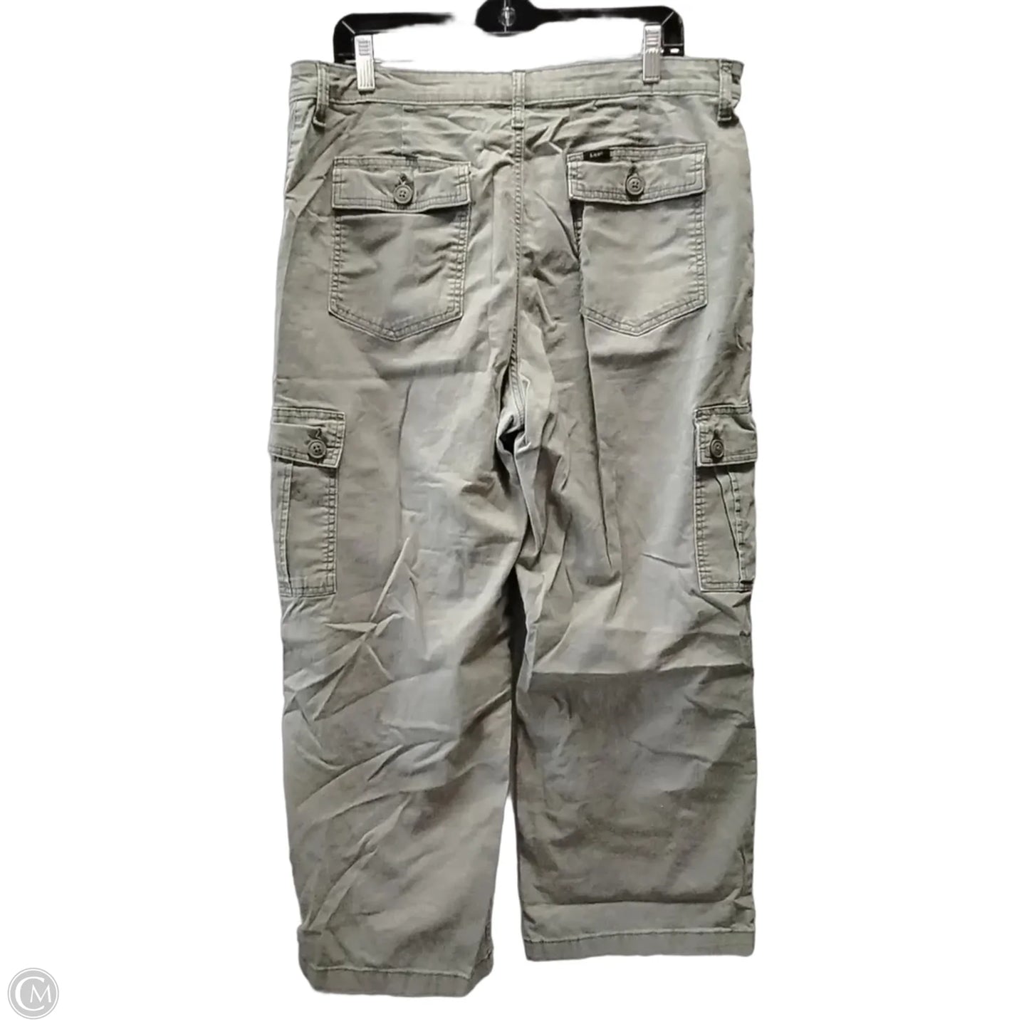 Pants Wide Leg By Lee In Green, Size: 16