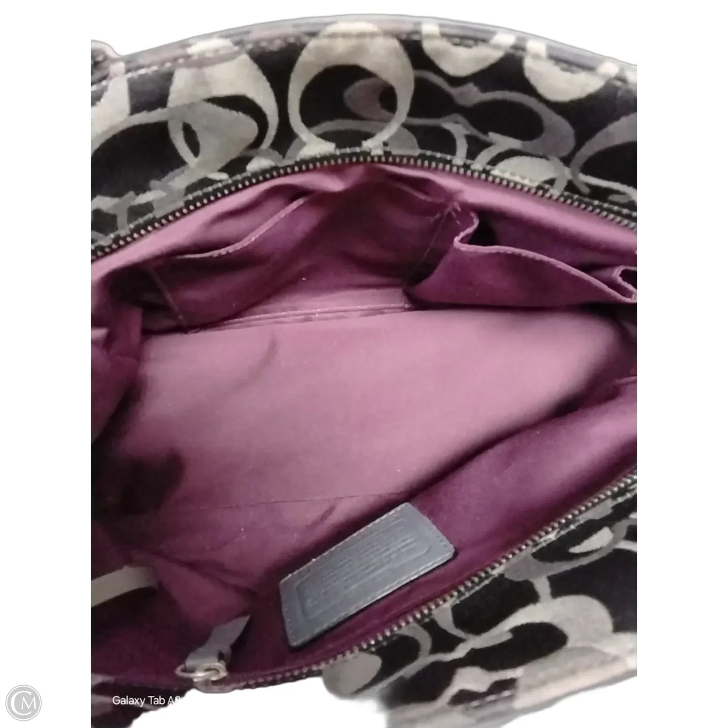 Handbag Designer By Coach, Size: Medium