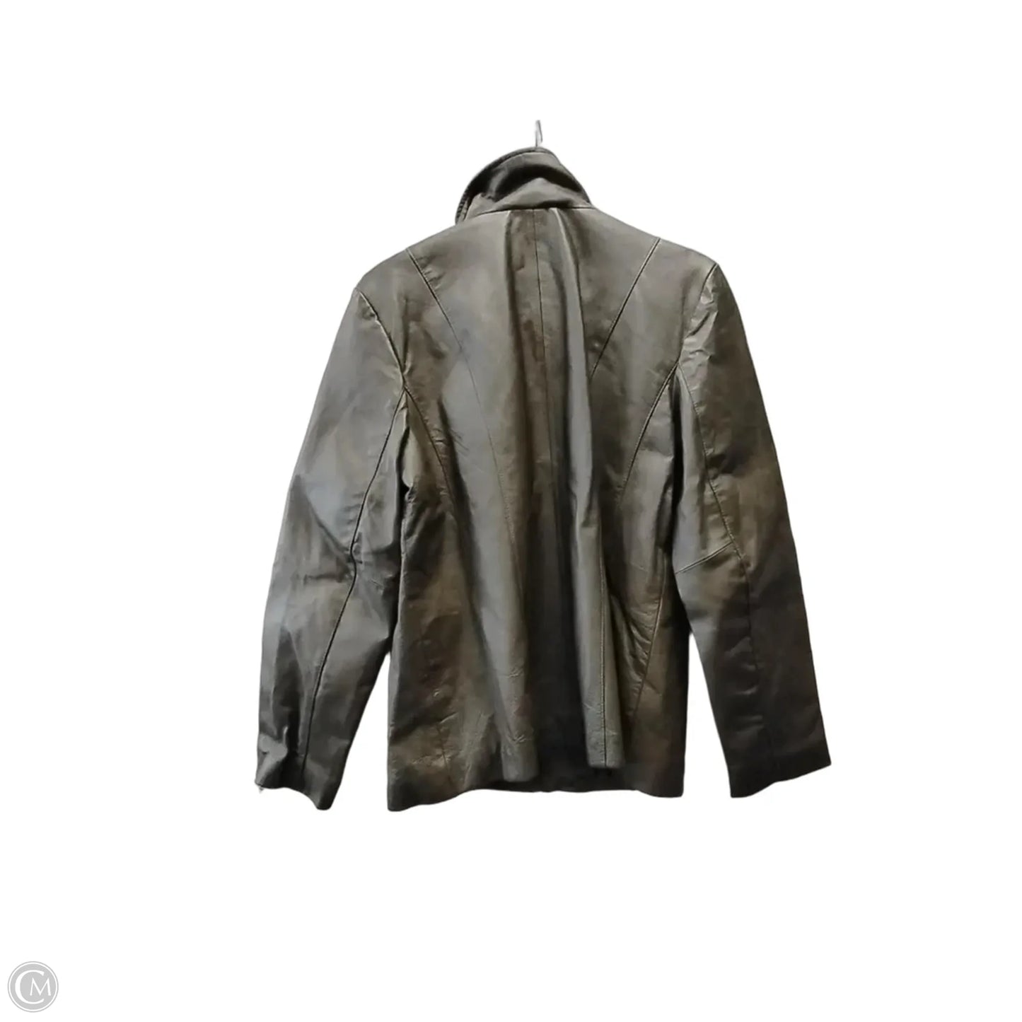 Coat Leather By East 5th In Green, Size: L