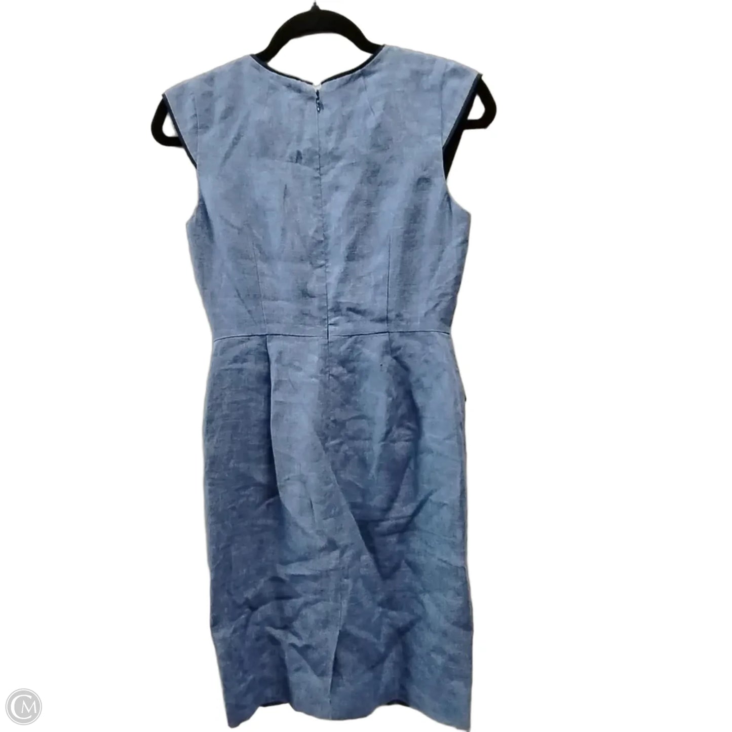 Dress Casual Midi By J. Crew In Blue, Size: 2p