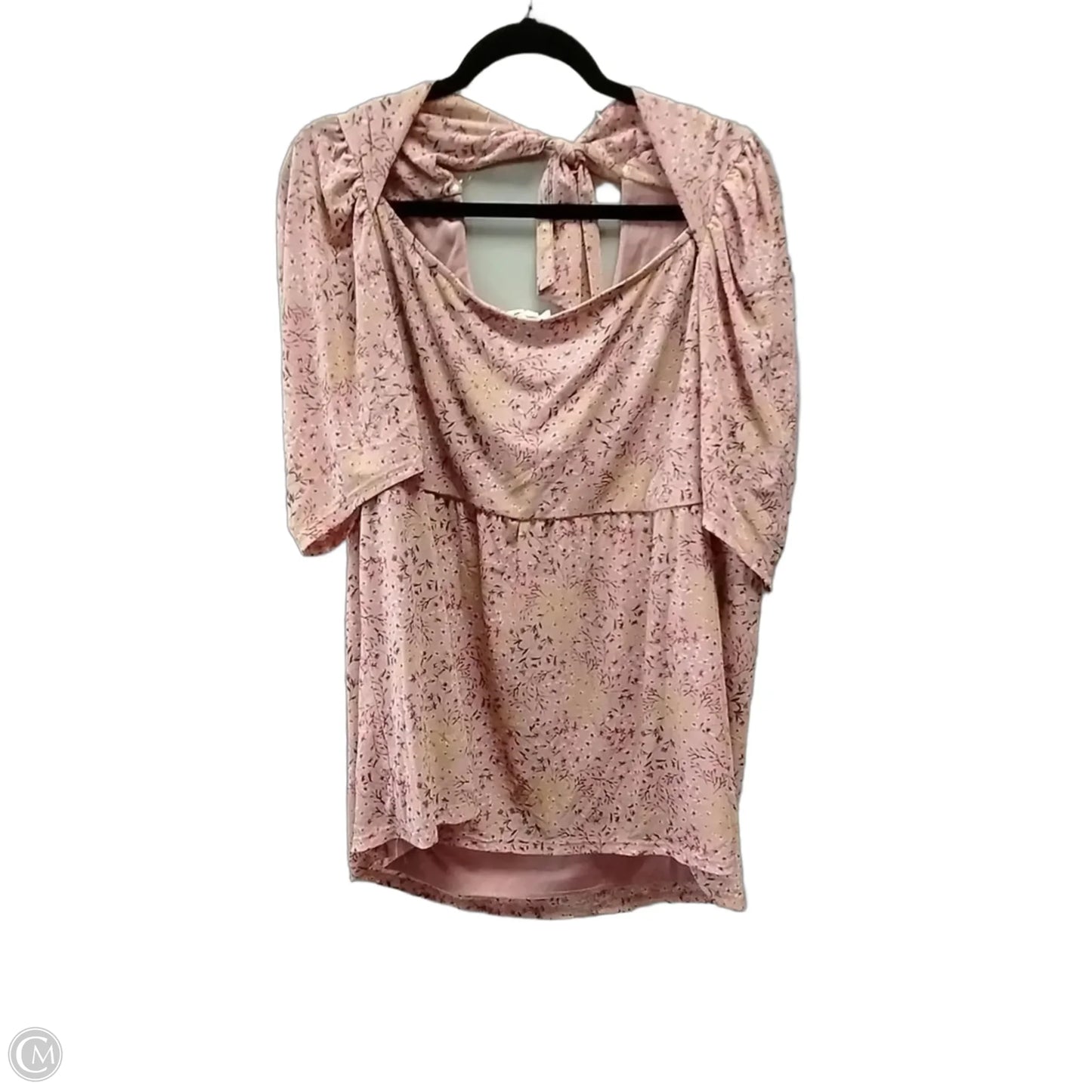 Blouse Long Sleeve By Siren Lily In Floral Print, Size: 2x