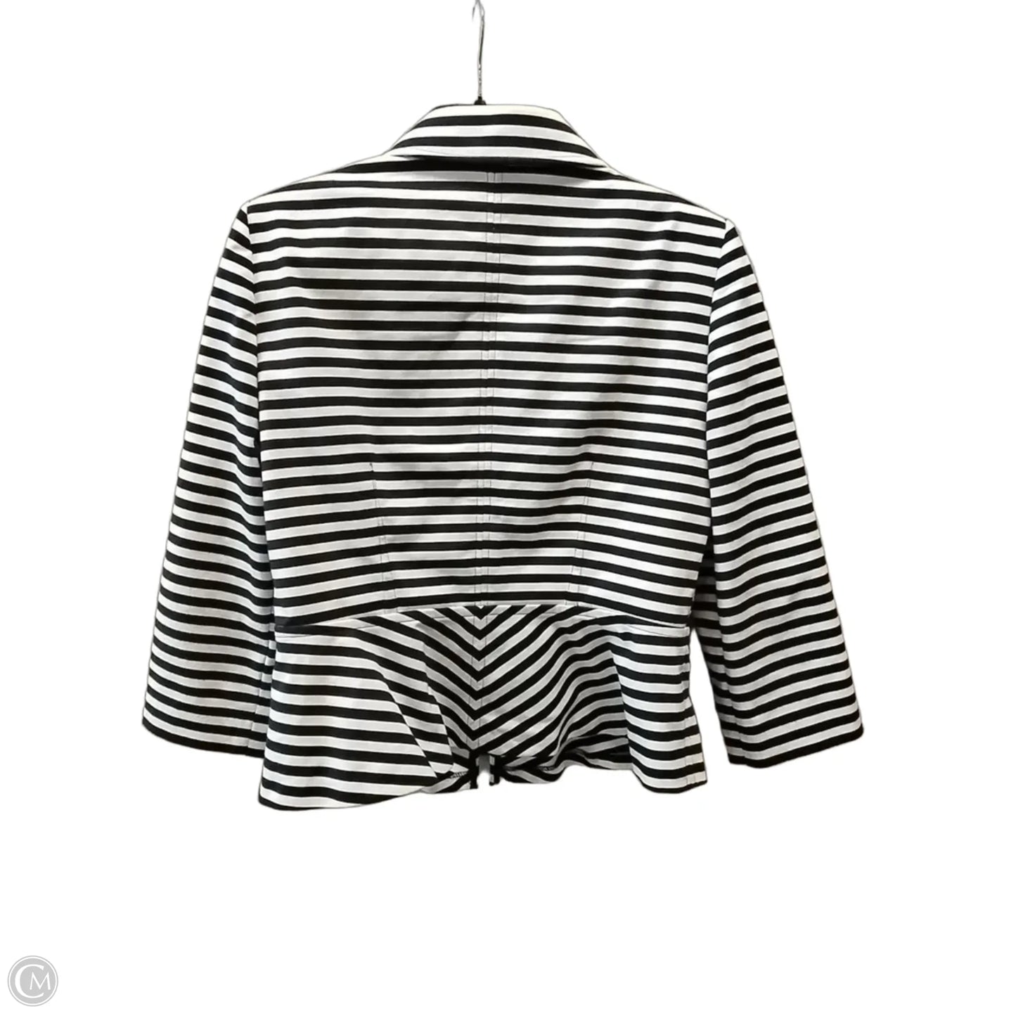 Blazer By Tahari In Striped Pattern, Size: 12