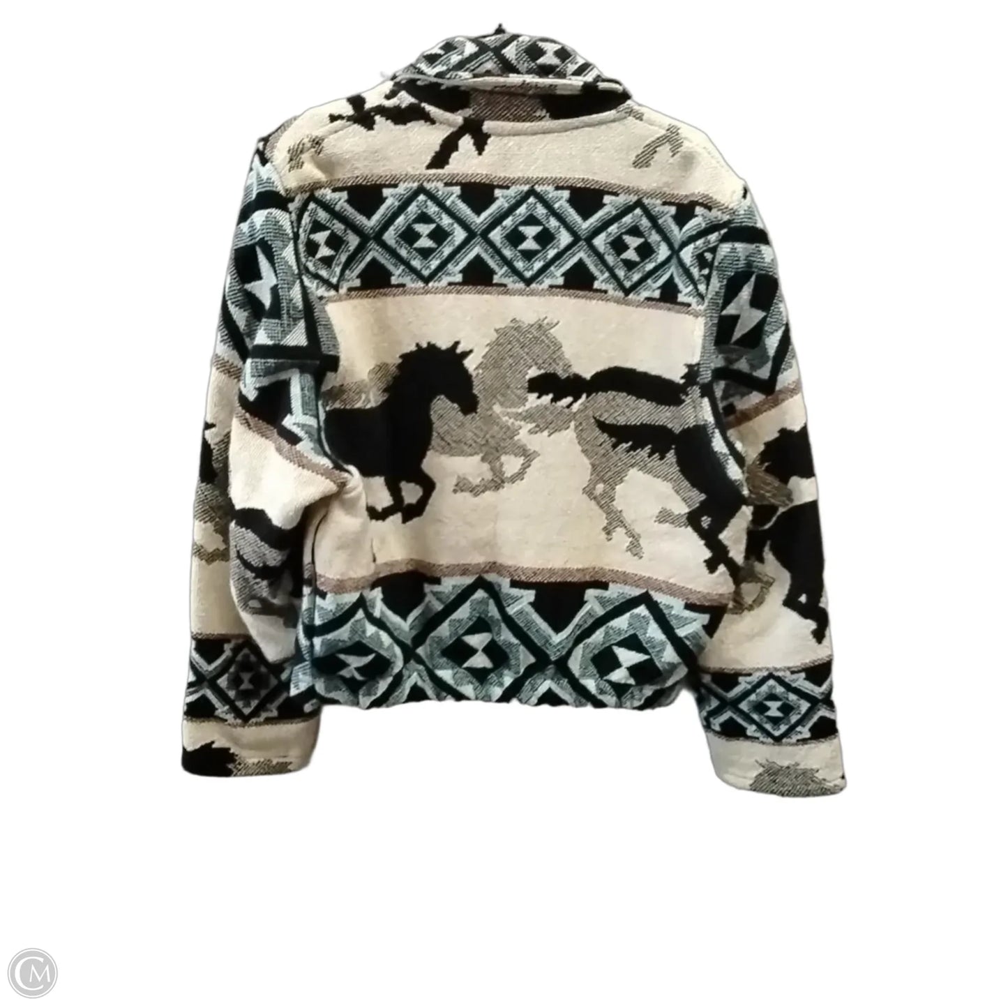 Jacket Other By Cme In Geometric Pattern, Size: L