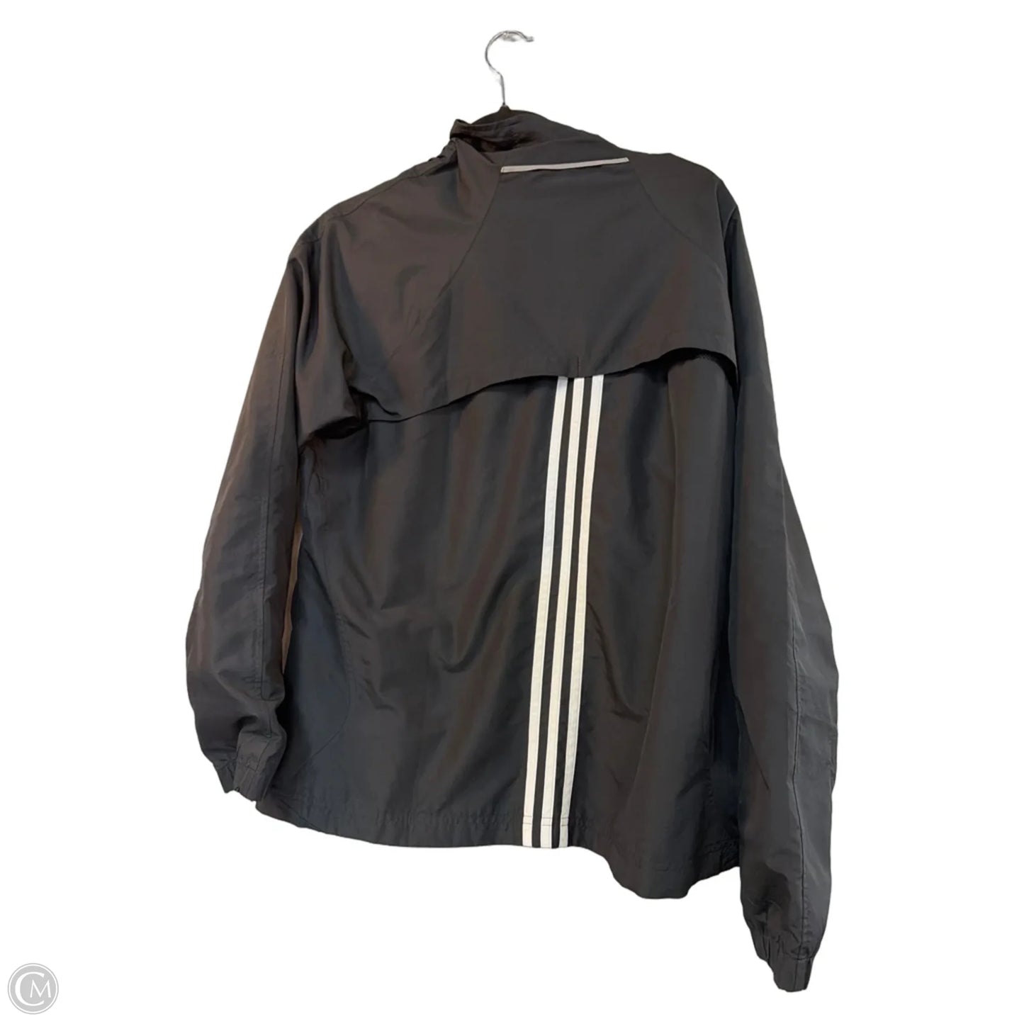 Athletic Jacket By Adidas In Black, Size: Xl