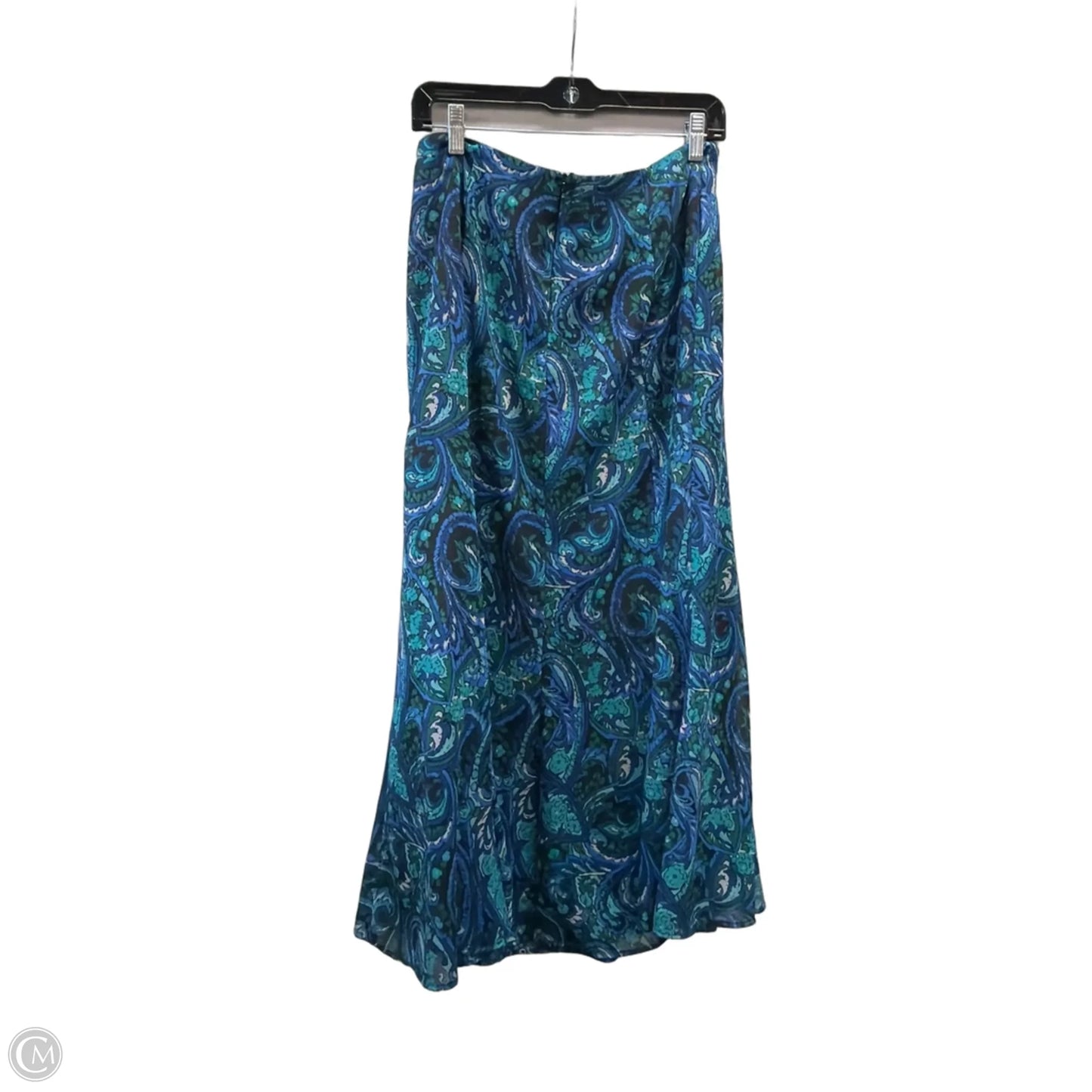 Skirt Maxi By Investments In Blue, Size: 8