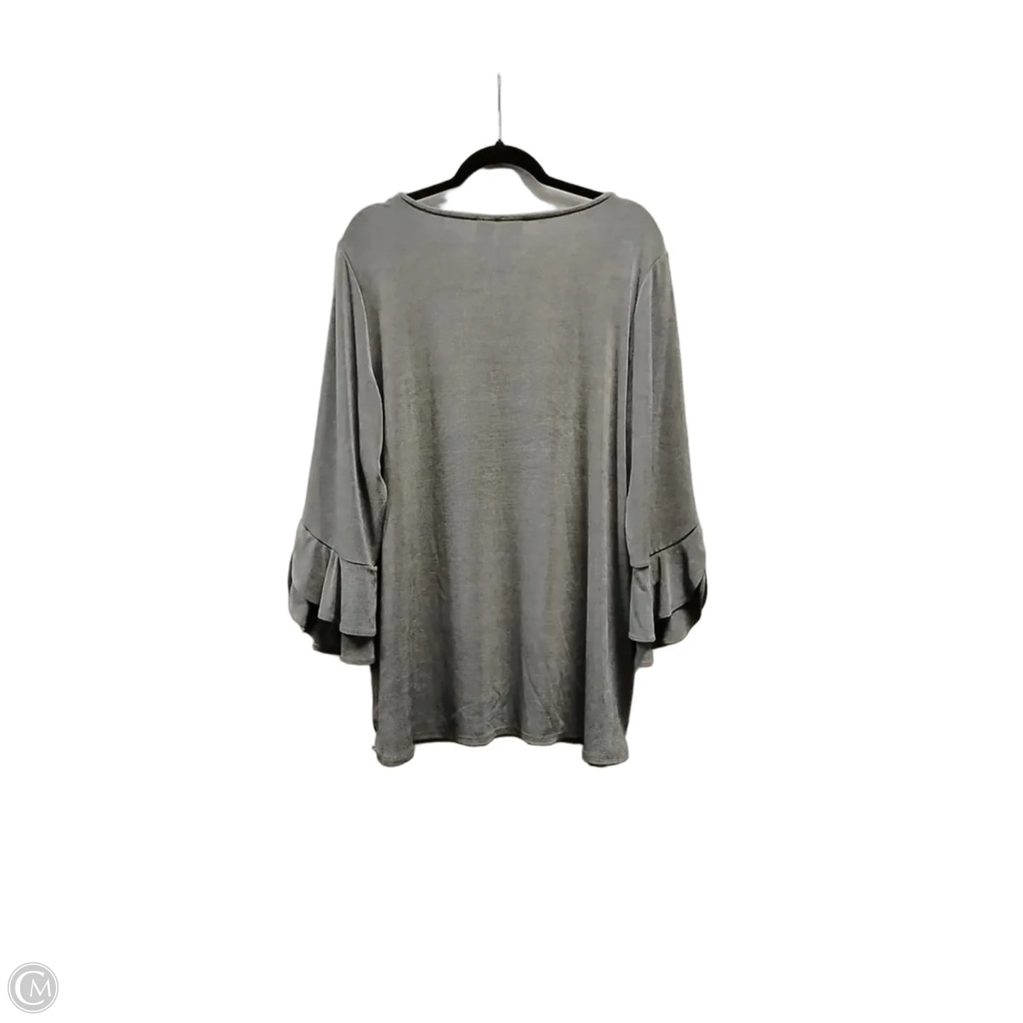 Top Long Sleeve By Chicos In Black, Size: Xl
