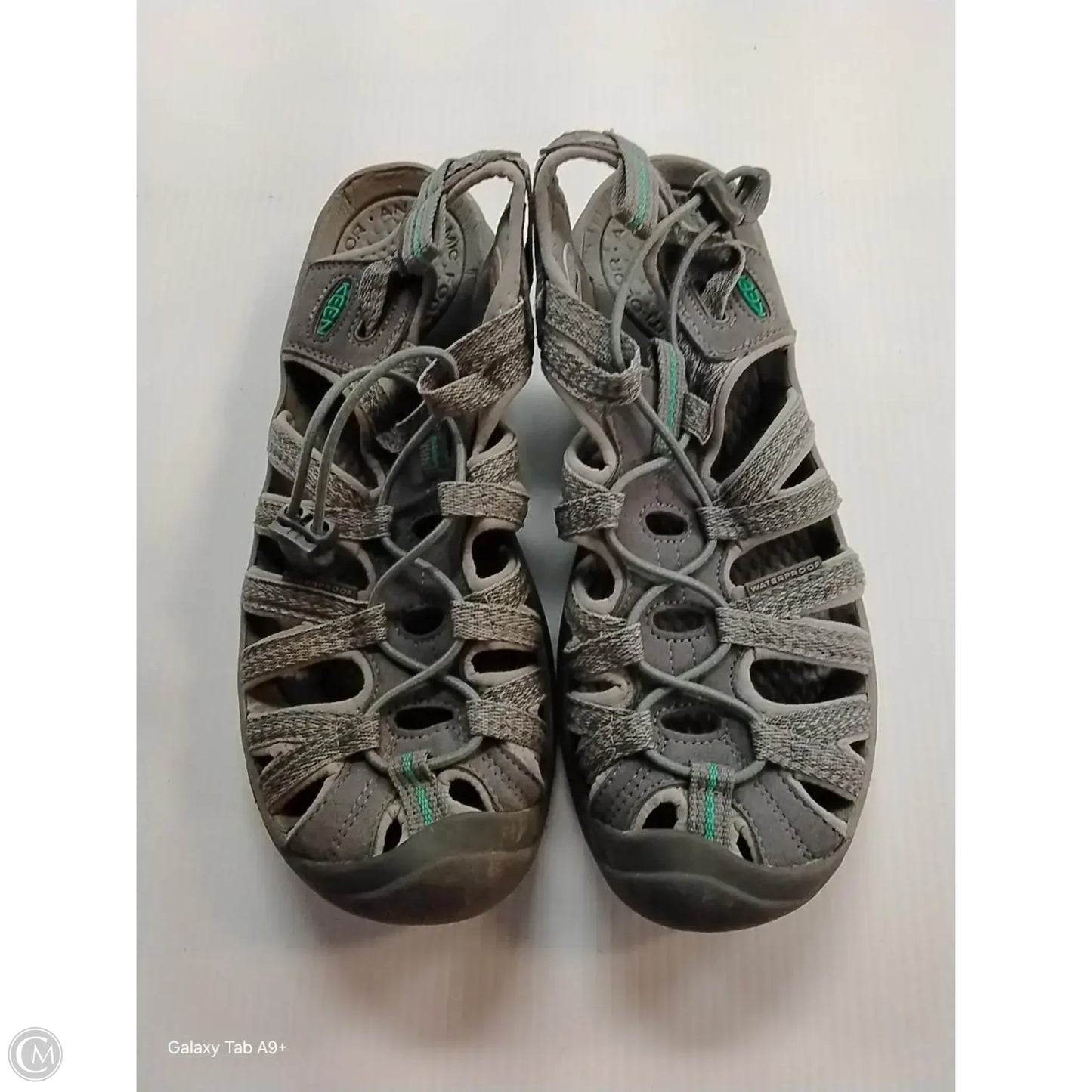 Sandals Flats By Keen In Tan, Size: 8.5