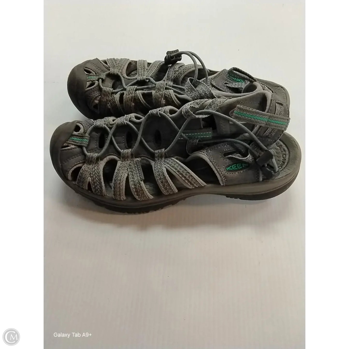 Sandals Flats By Keen In Tan, Size: 8.5