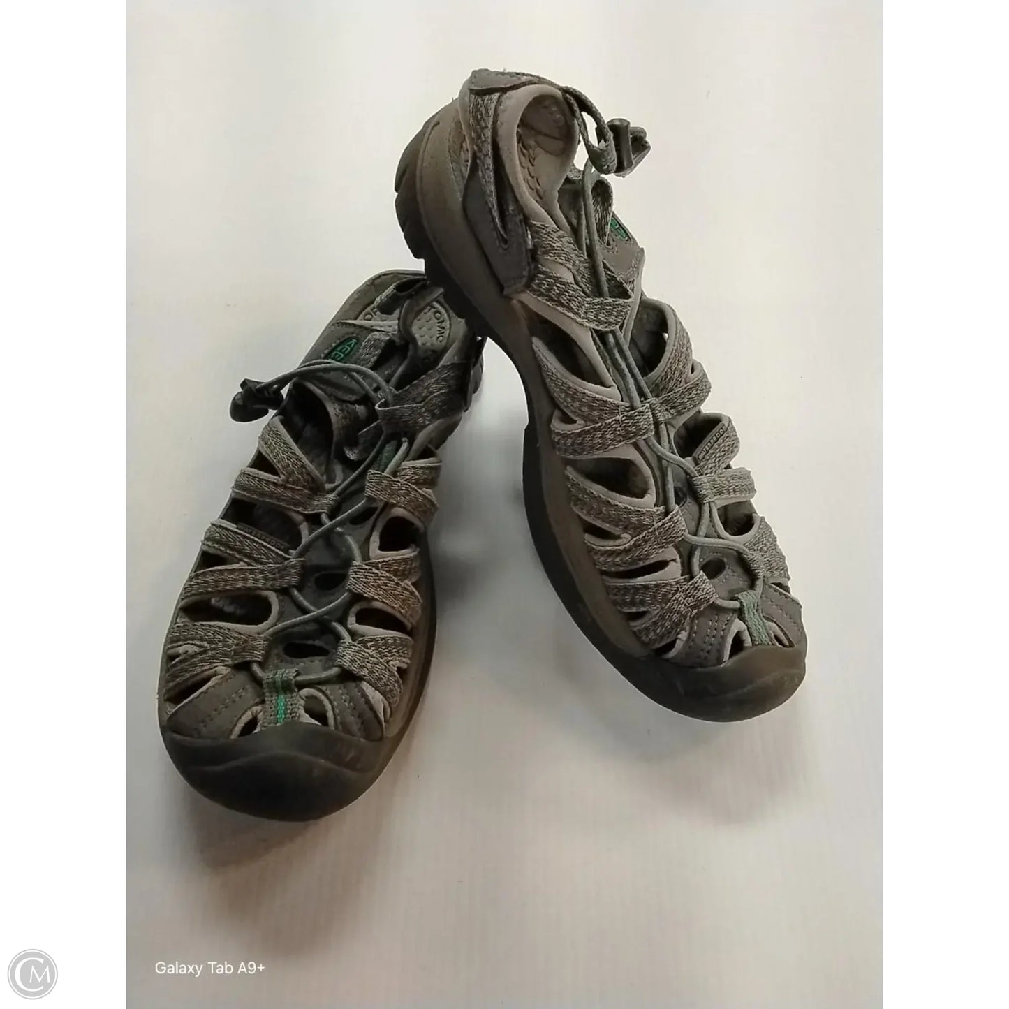 Sandals Flats By Keen In Tan, Size: 8.5