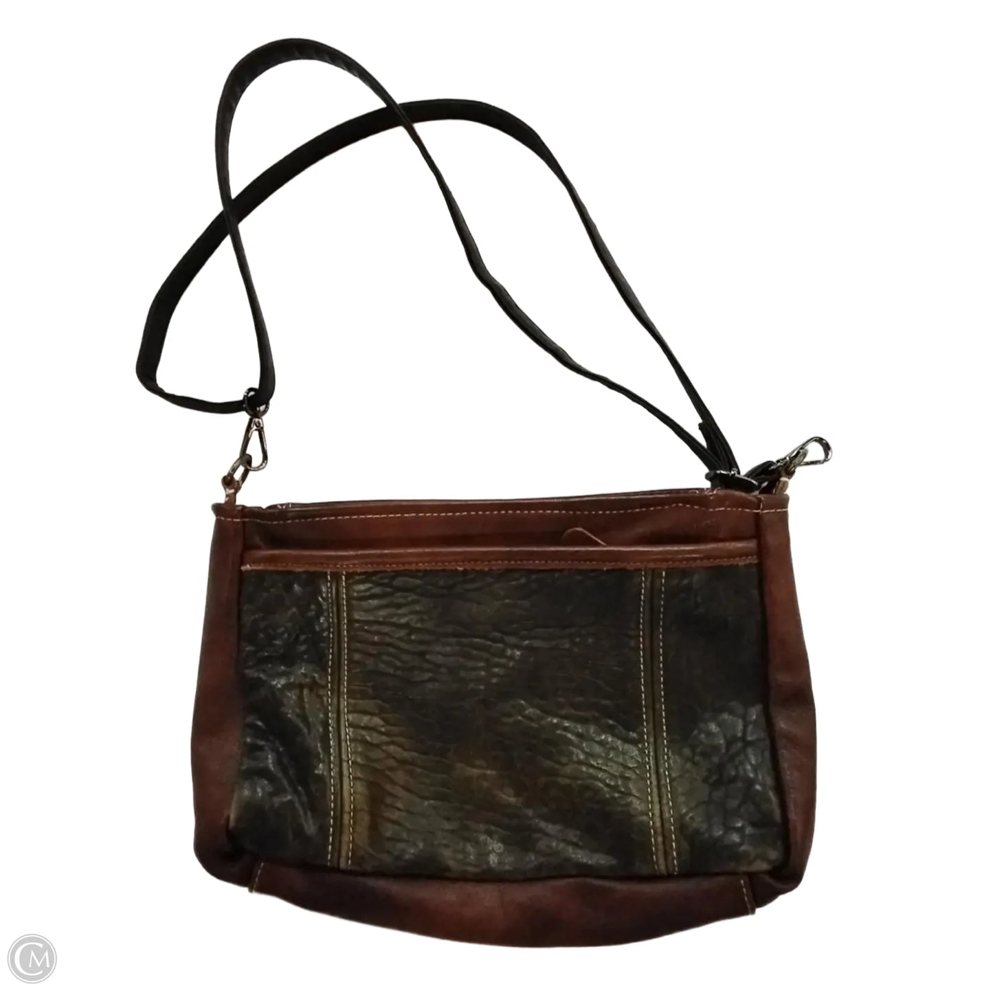 Crossbody Leather By Myra, Size: Small