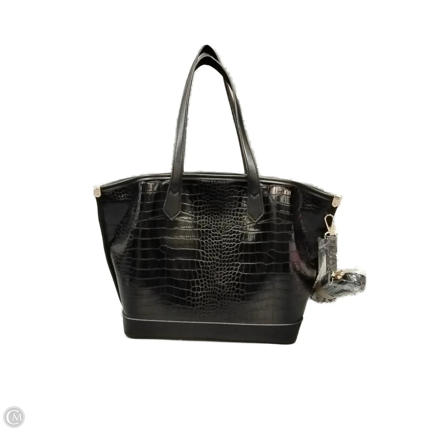 Tote Leather By Clothes Mentor, Size: Small
