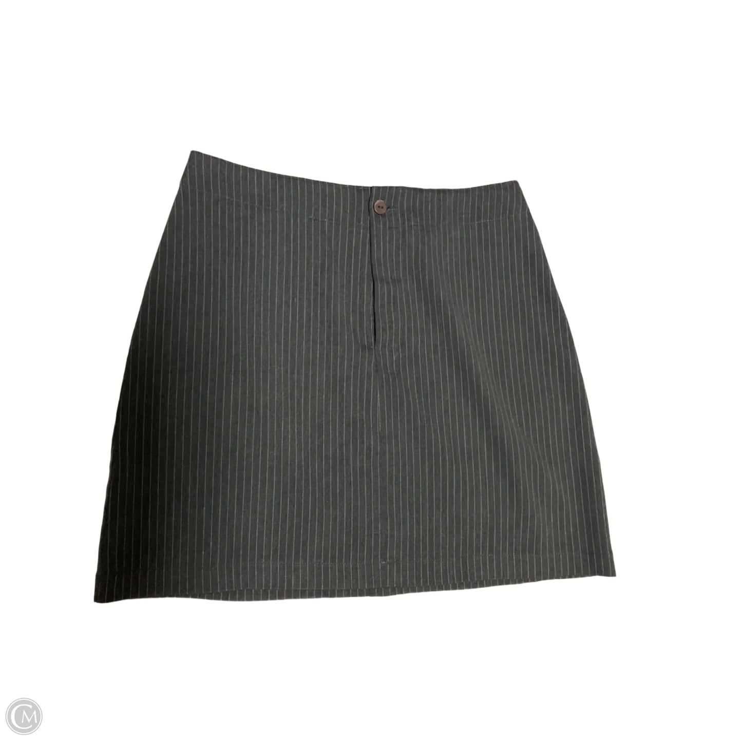 Skirt Mini & Short By Exact Change In Grey, Size: S