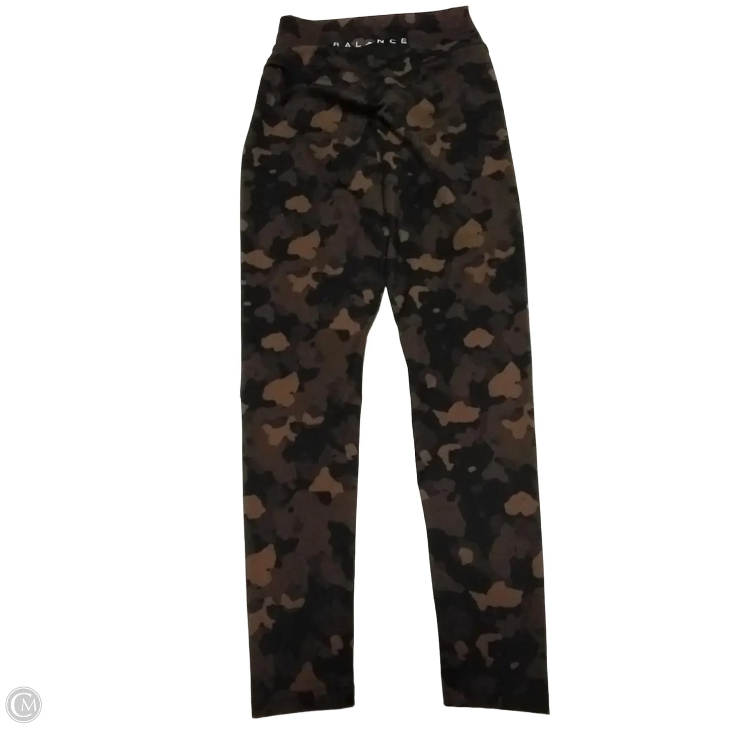 Athletic Leggings By Balance Collection In Brown, Size: M