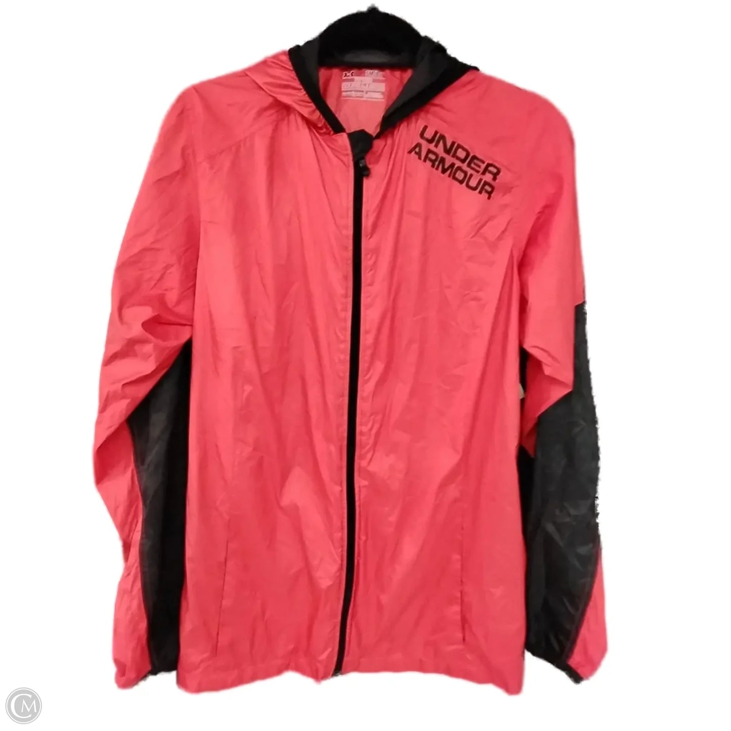 Jacket Windbreaker By Under Armour In Red, Size: S