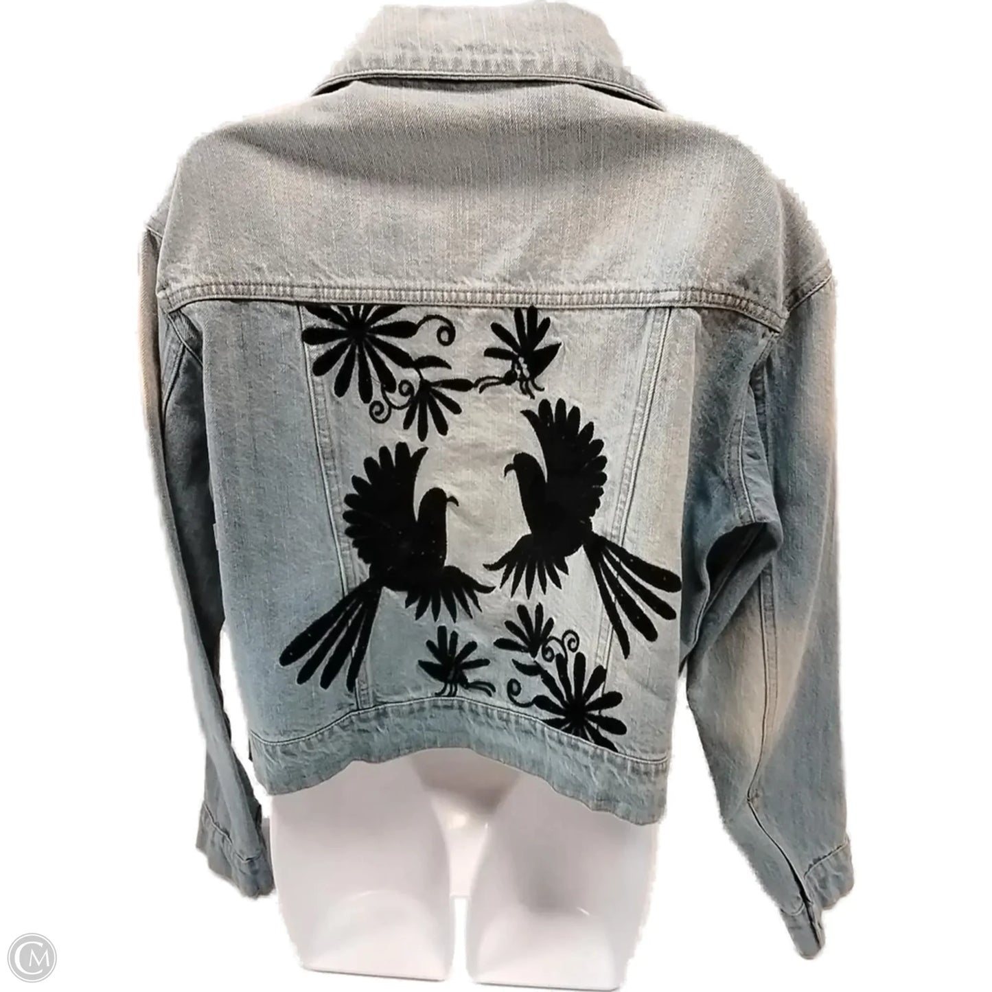 Jacket Denim By Ivy Jane In Blue Denim, Size: M