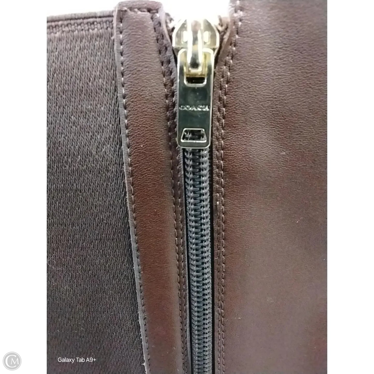 Boots Designer By Coach In Brown, Size: 7