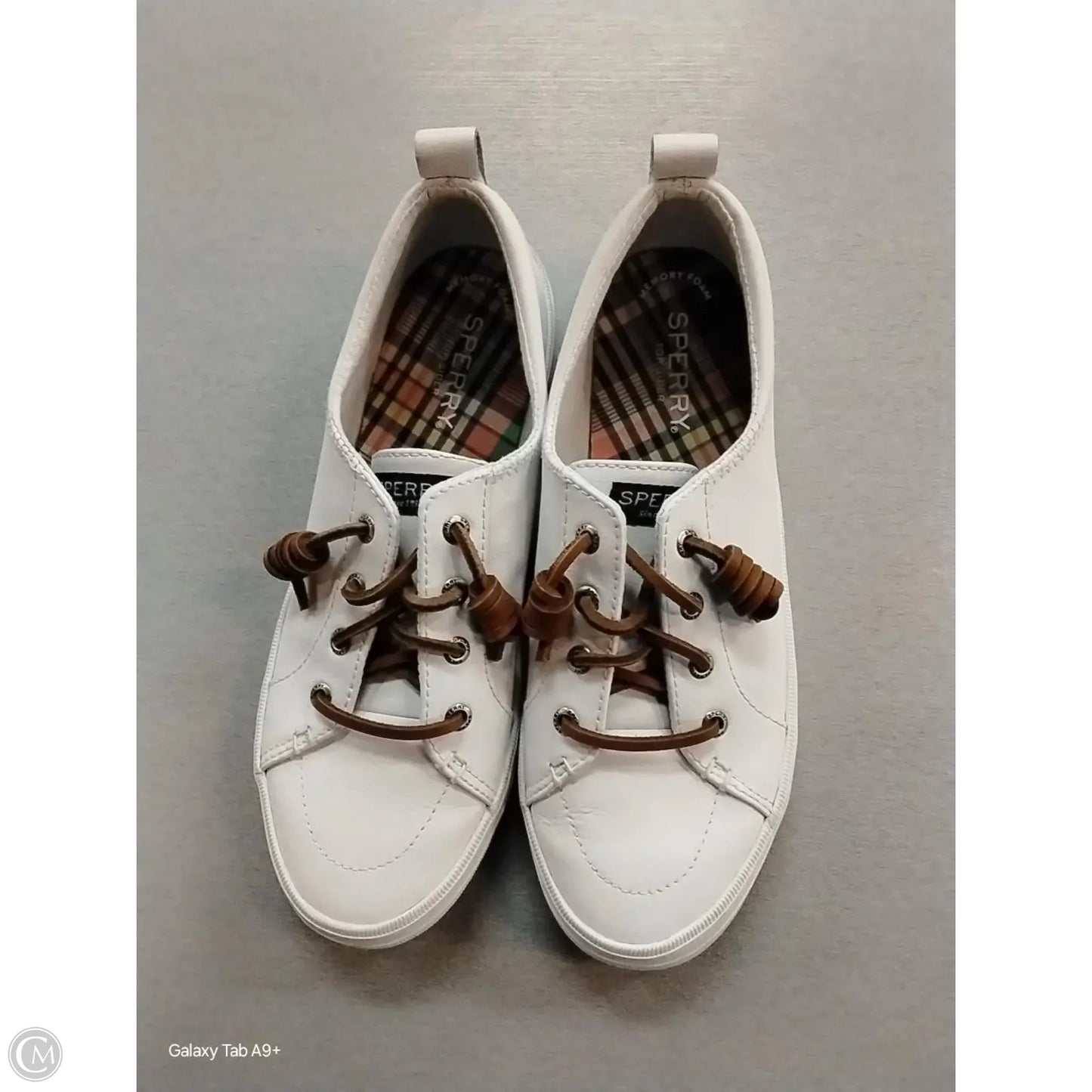 Shoes Flats By Sperry In White, Size: 7